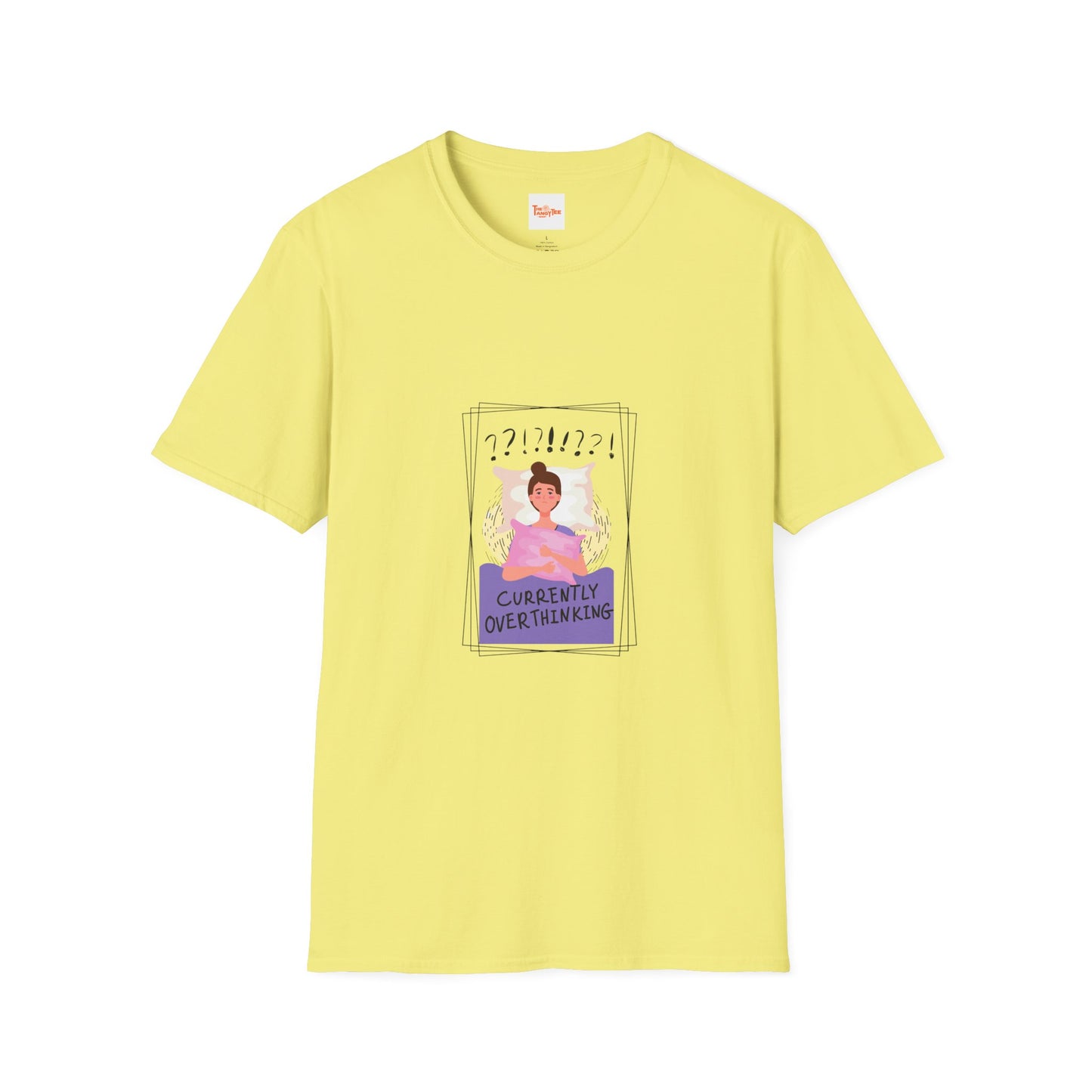 Overthinking Woman Graphic Softstyle T-Shirt