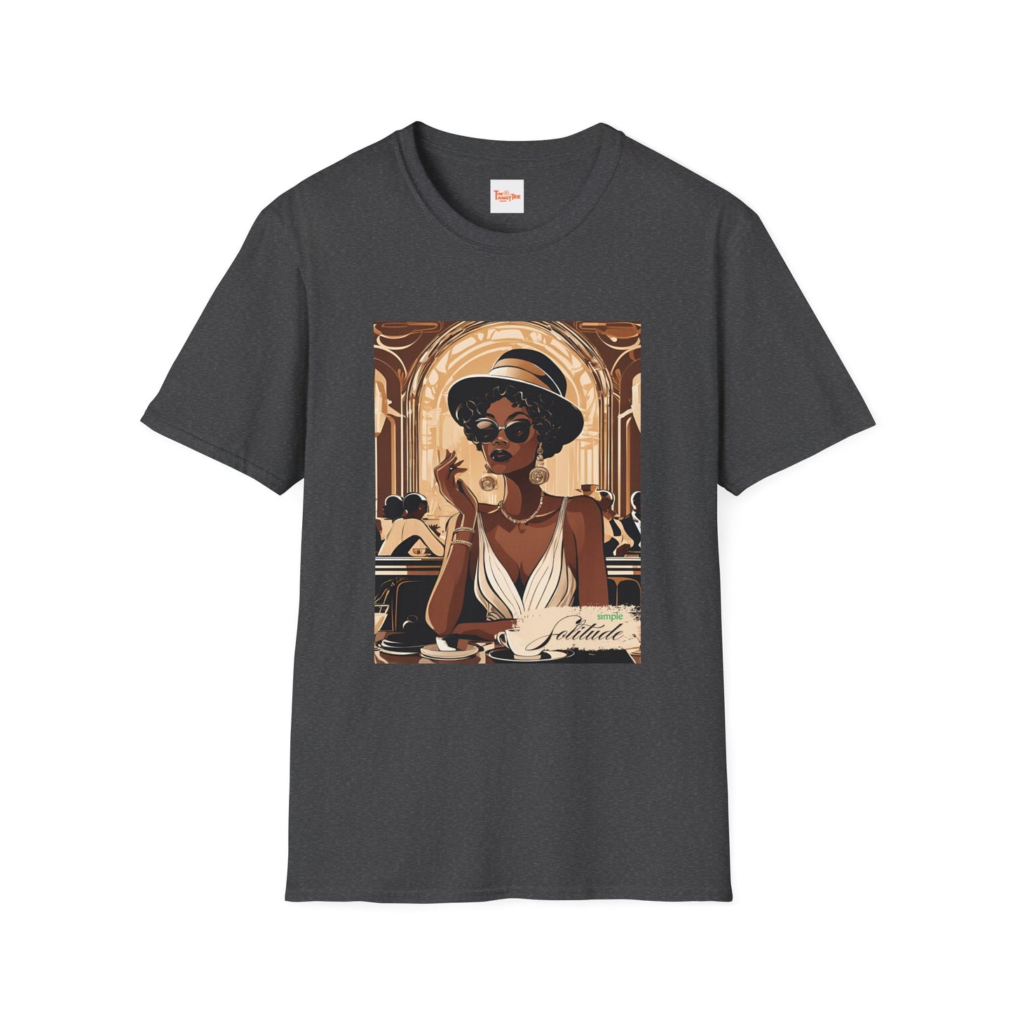 Art Deco Simple Solitude - Graphic Tee