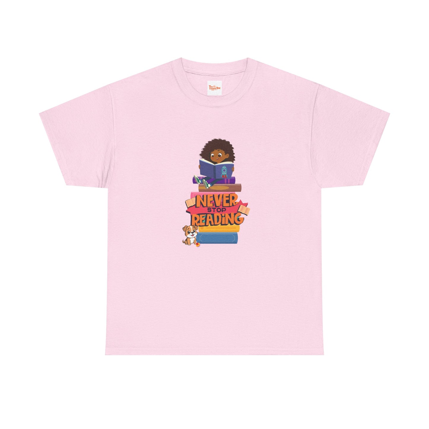 Reading Enthusiast Tee - Never Stop Reading