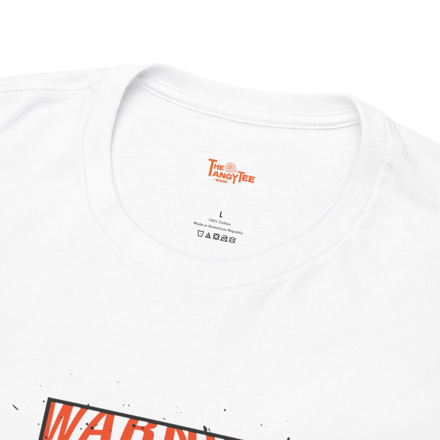 Warning Man Unisex Tee