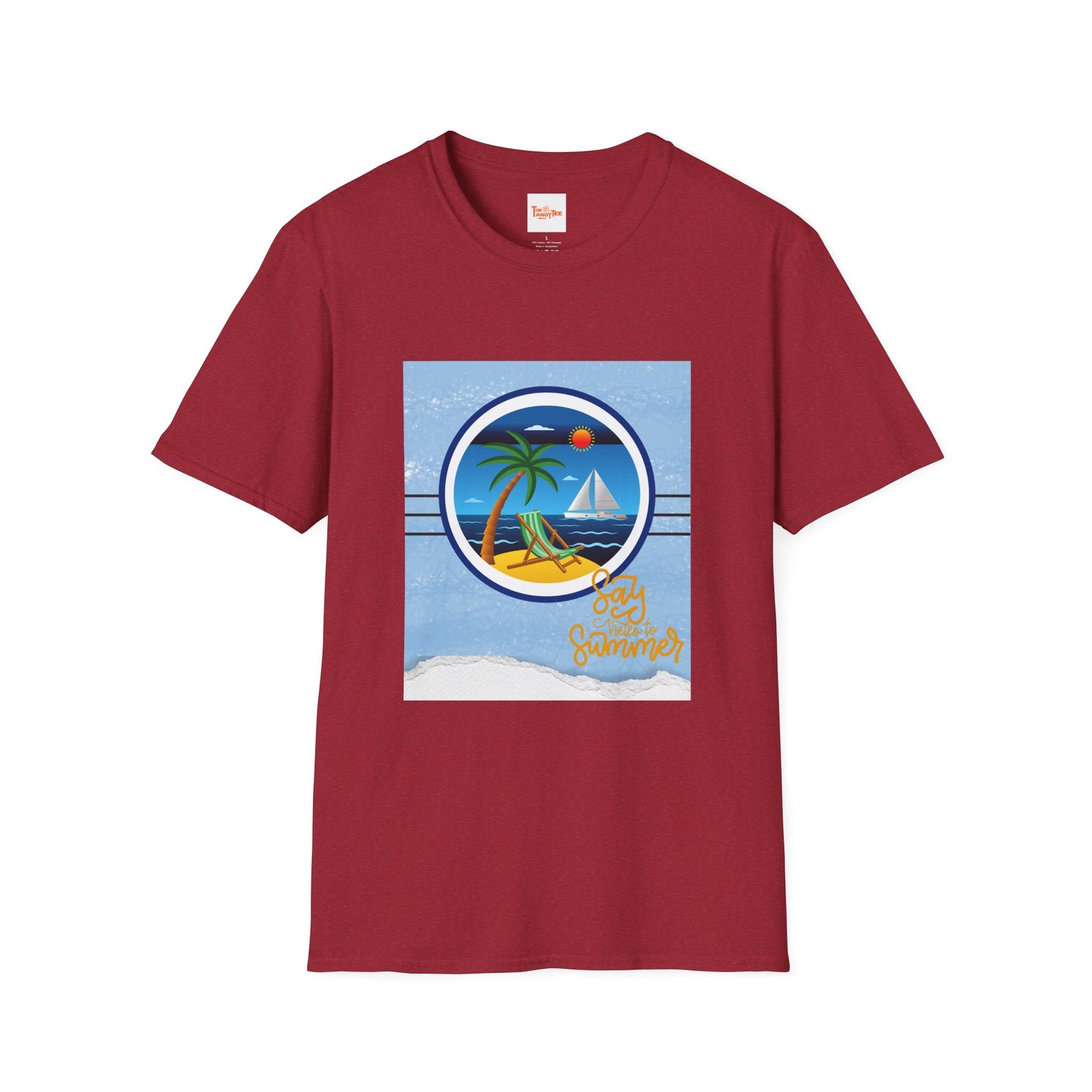 Summer Beach Scene T-Shirt