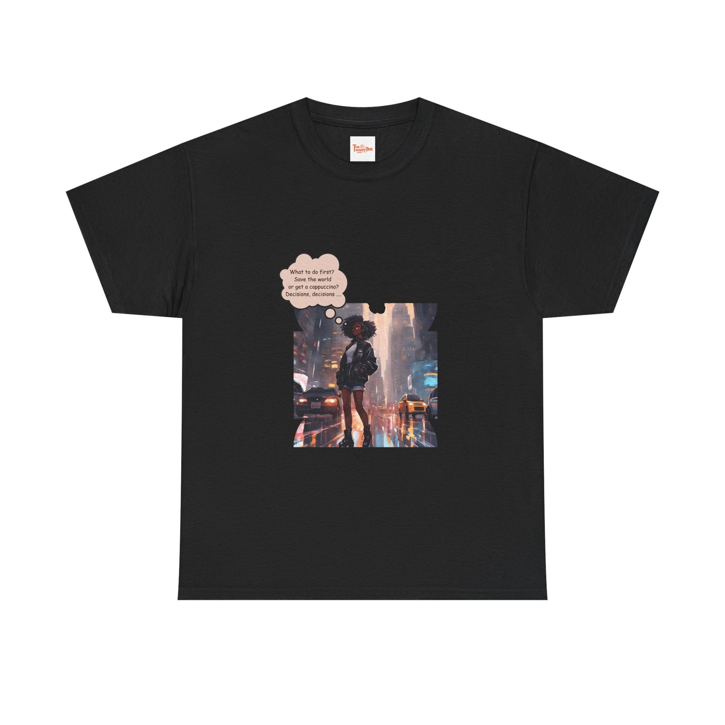 Anime Girl Save the World Tee