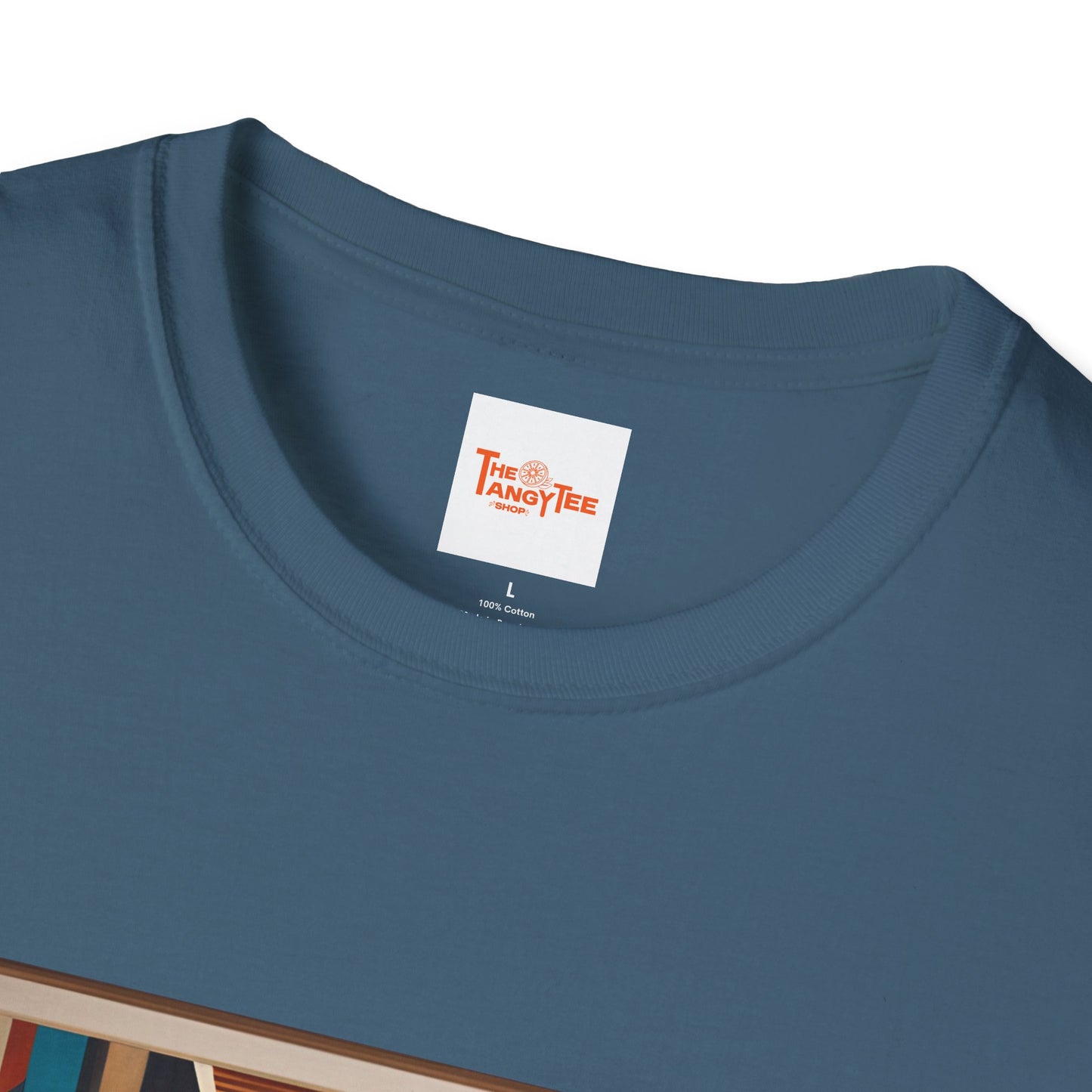 Art Deco Woman Colorful Respite Graphic T-Shirt