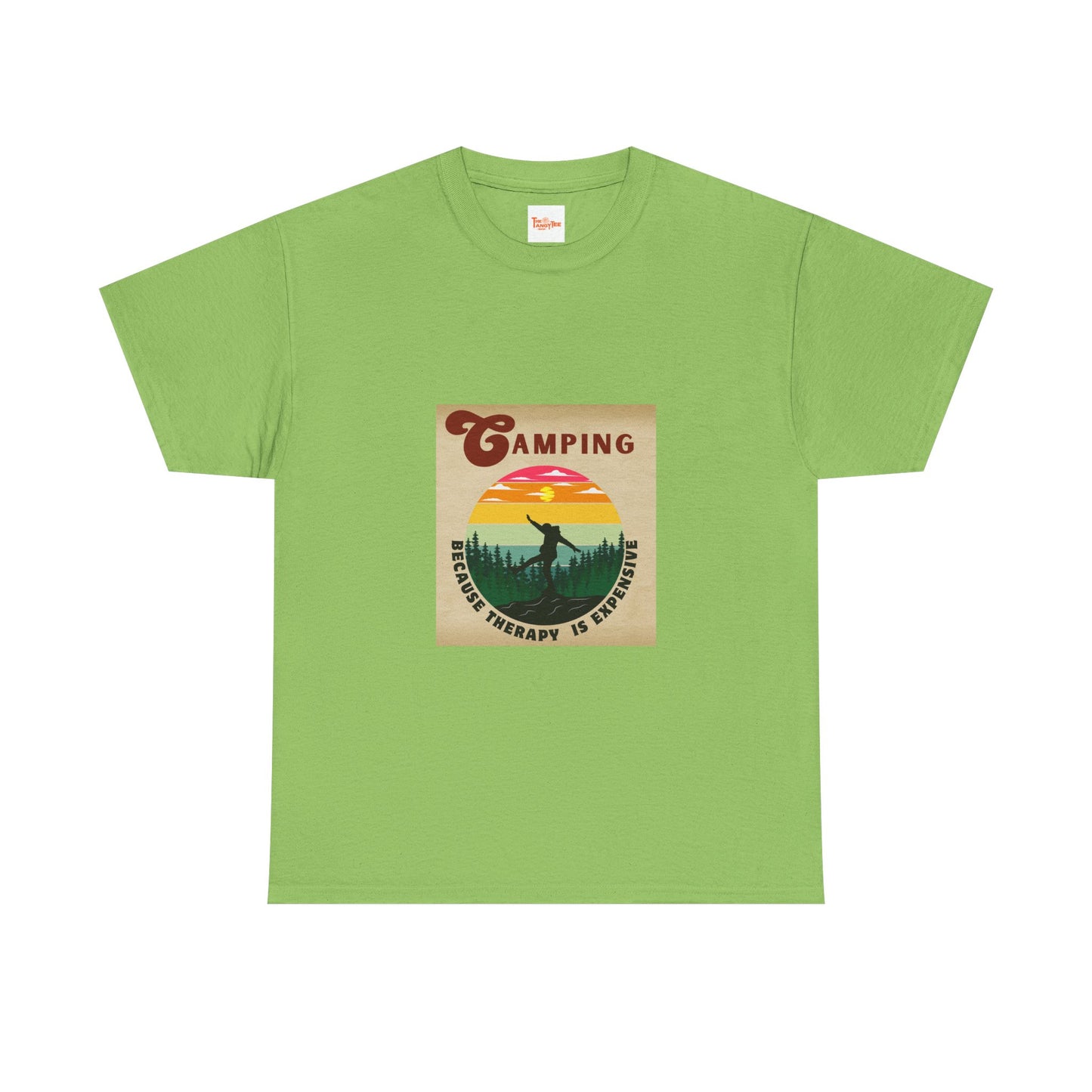 Camping Sunset Tee