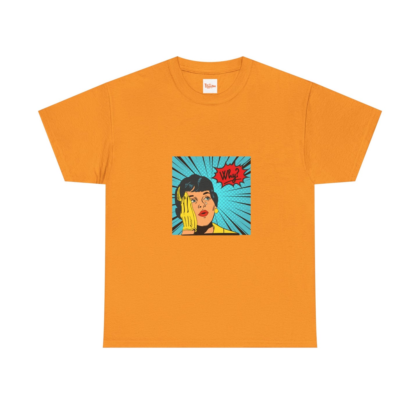 Comic Book Damsel Unisex Tee - Asking Why