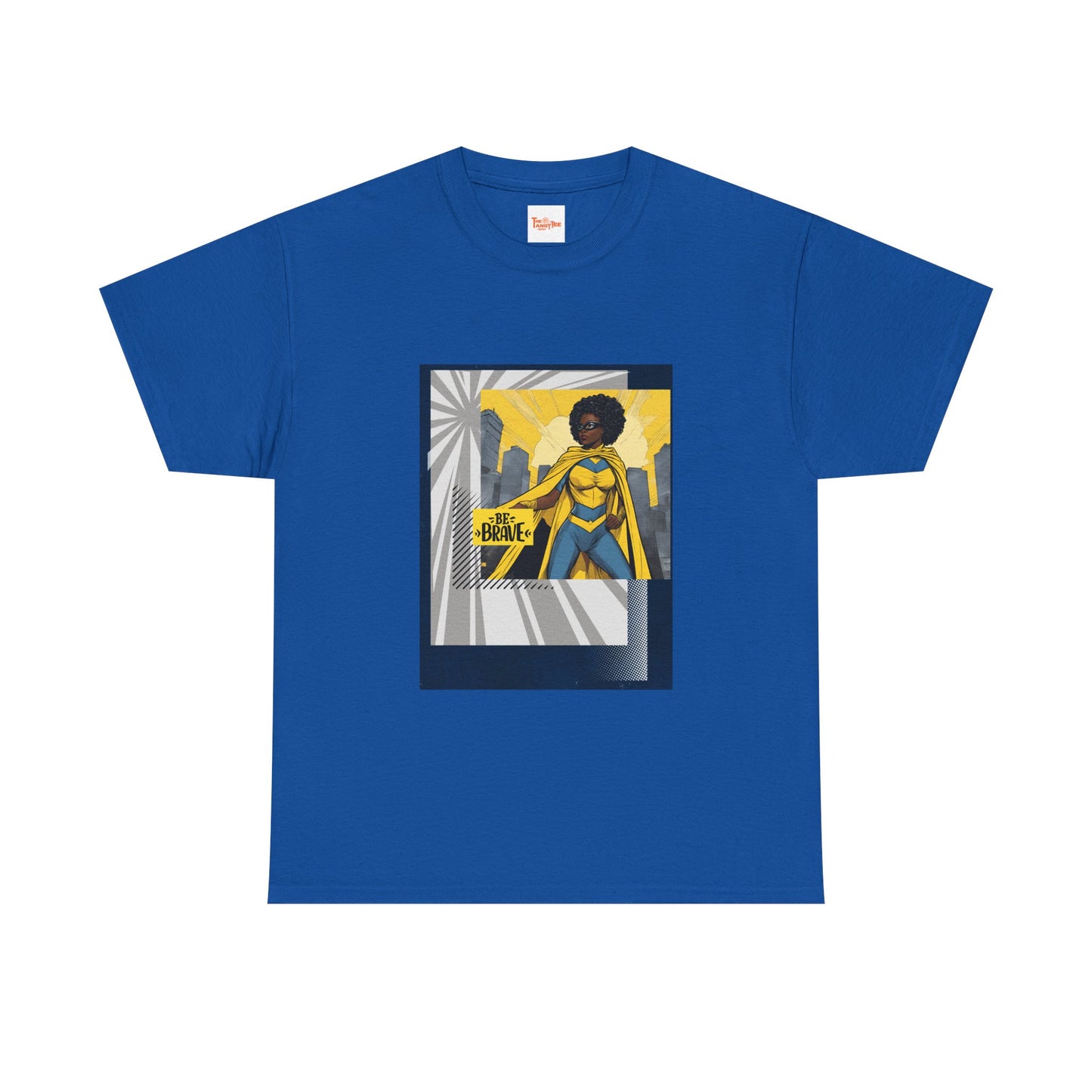 Brave Black Female Superhero Tee