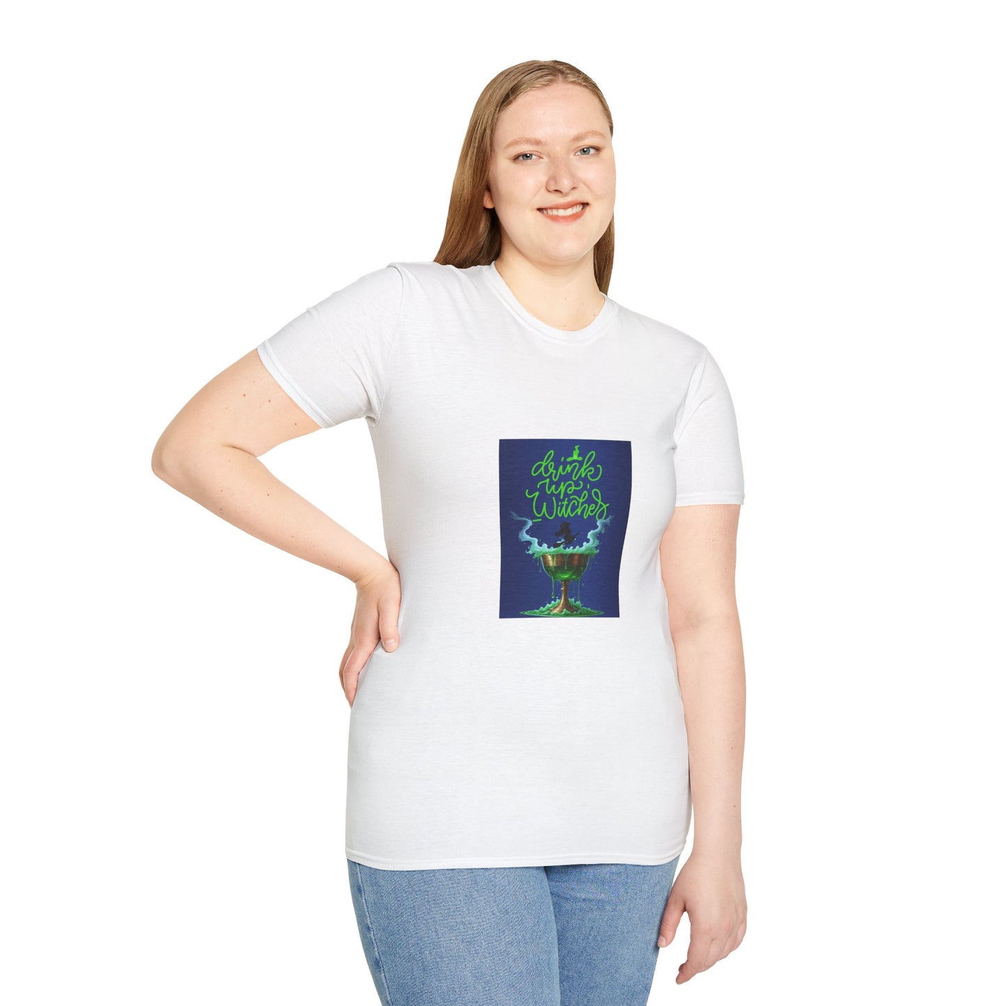 Halloween Witch Softstyle T-Shirt