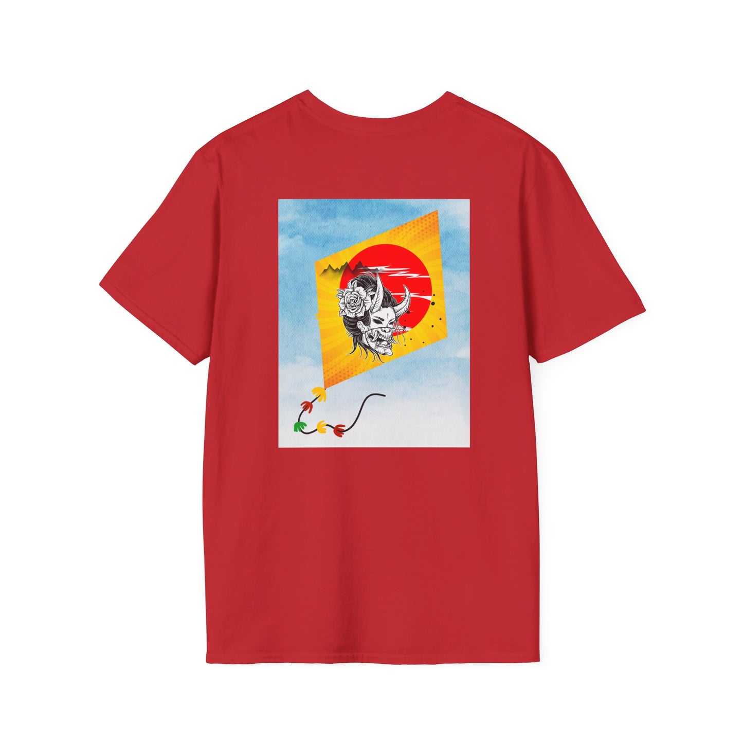 Asian Mask Kite T-Shirt