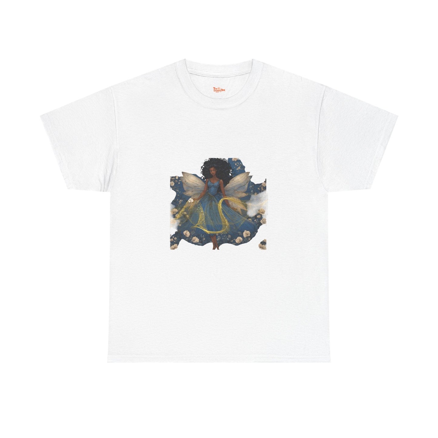 Black Fairy Blue Dress Tee