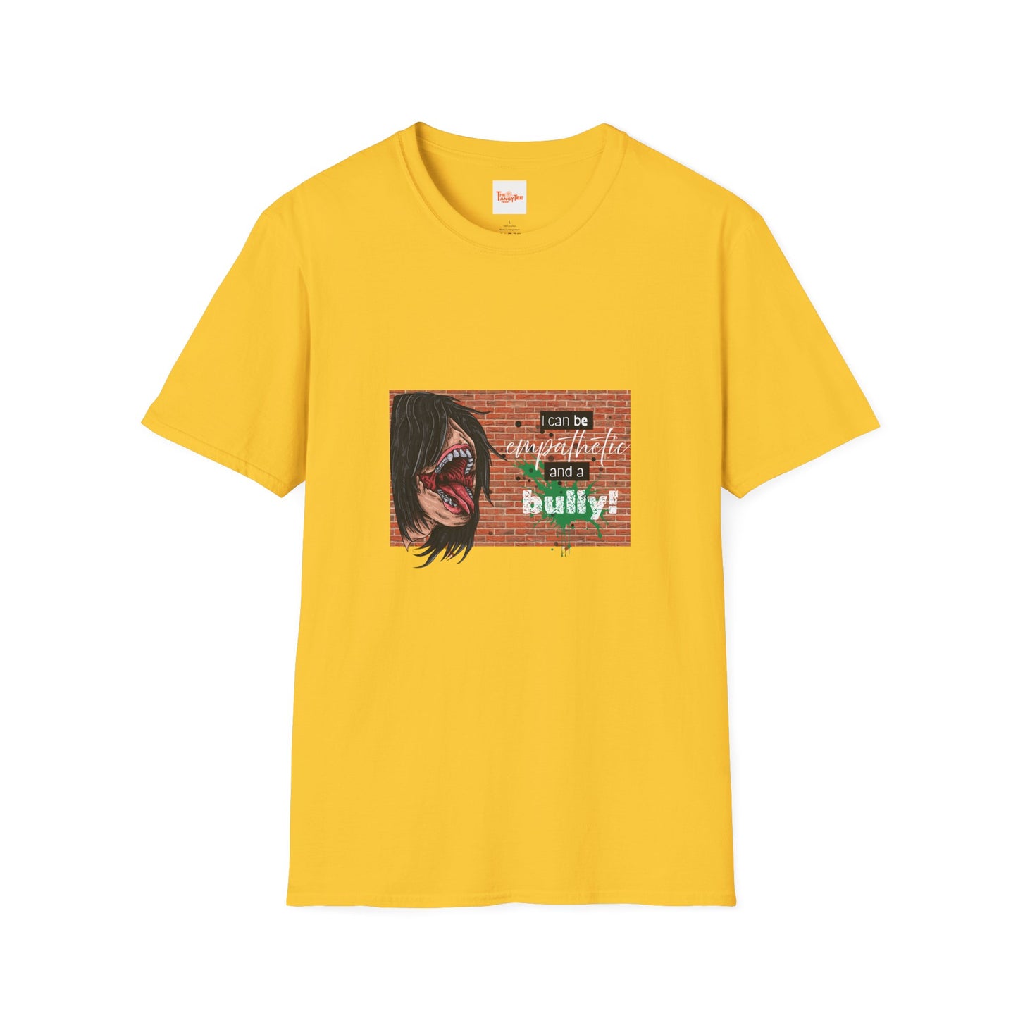 Monster Graphic Unisex T-Shirt - Empathetic and Bully Design