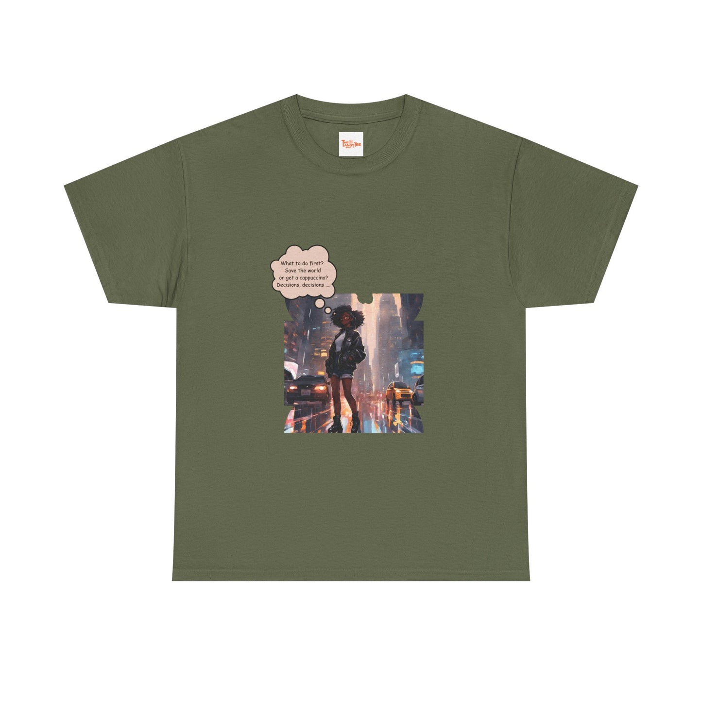 Anime Girl Save the World Tee