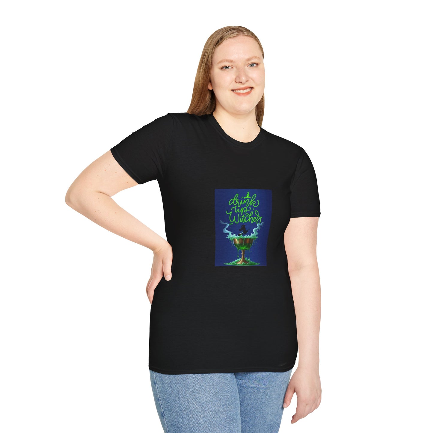 Halloween Witch Softstyle T-Shirt