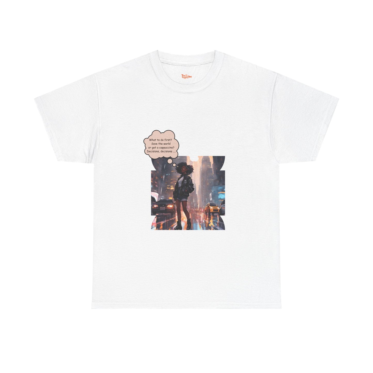 Anime Girl Save the World Tee