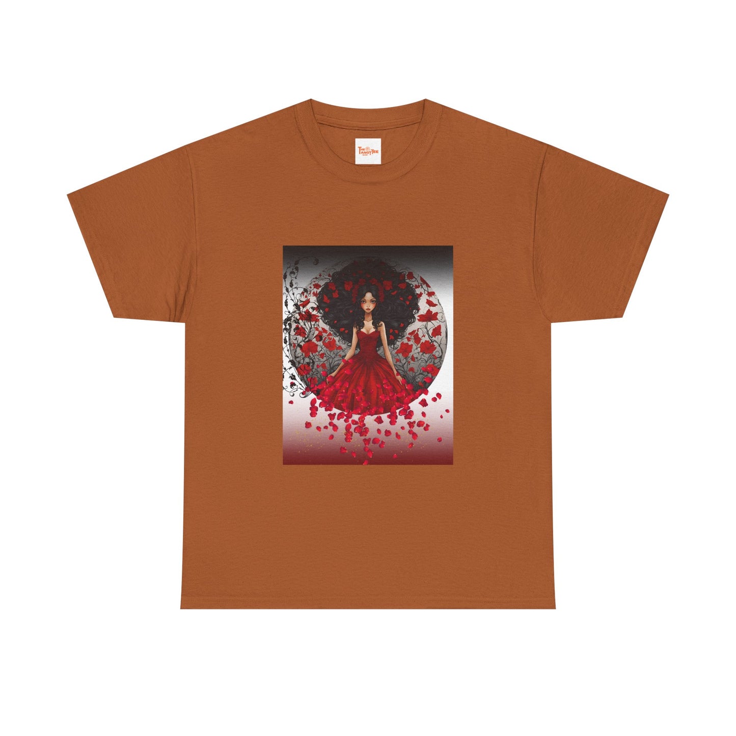 Raven-Haired Rose Unisex Tee