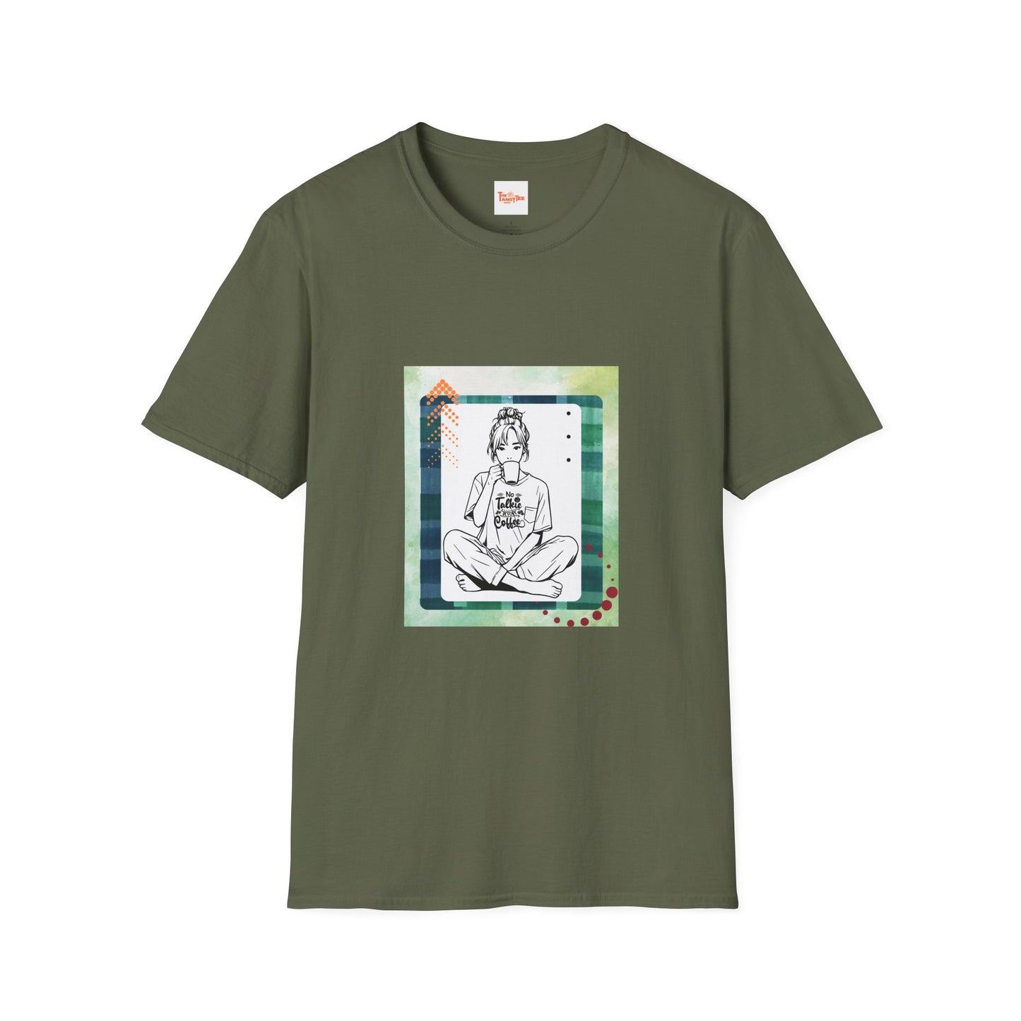 Coffee Lover T-Shirt - No Talkie Without Coffee
