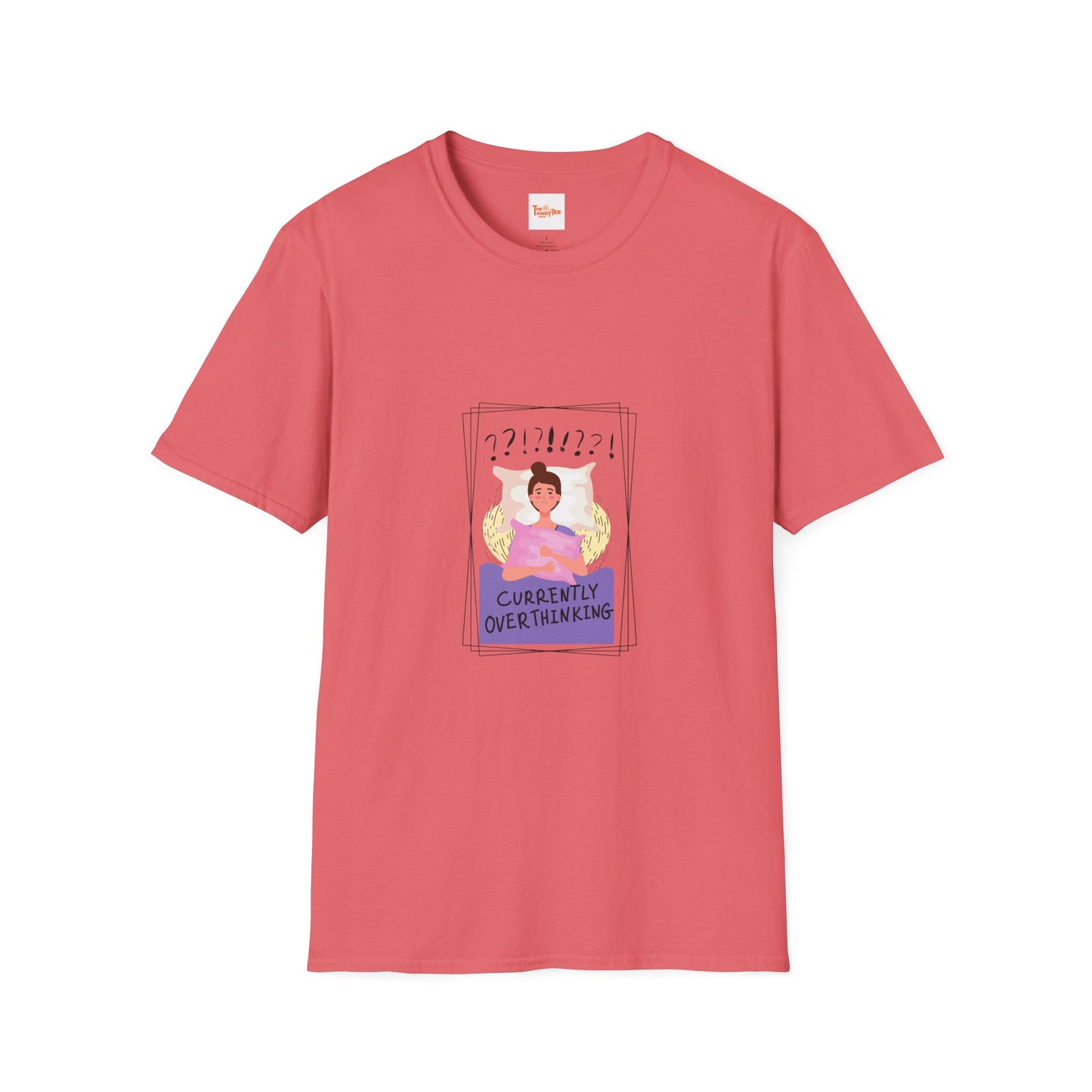Overthinking Woman Graphic Softstyle T-Shirt
