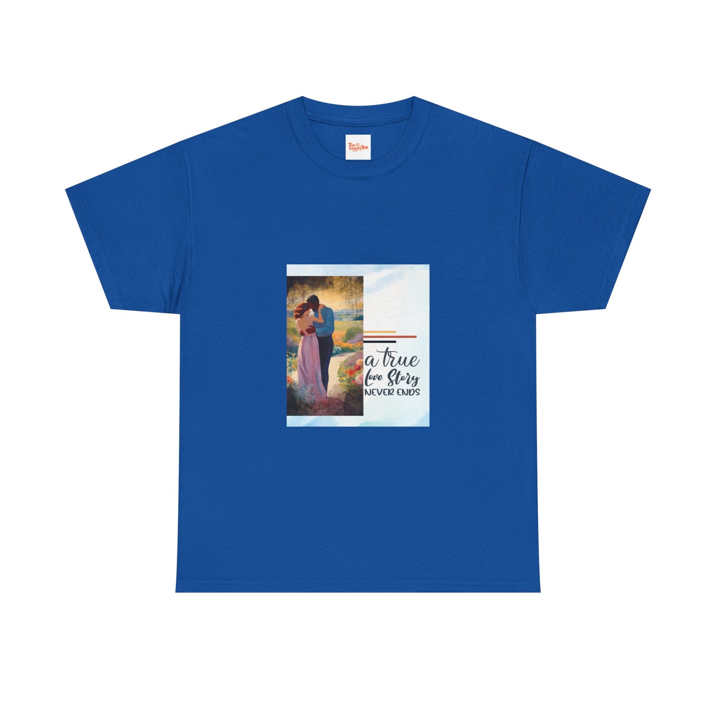 A True Love Story Never Ends Graphic Unisex Tee
