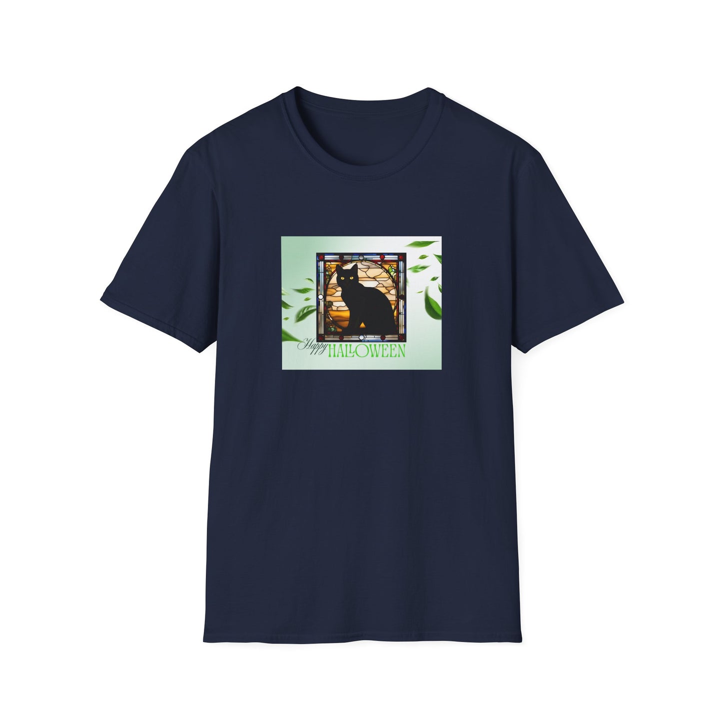Halloween Black Cat T-Shirt