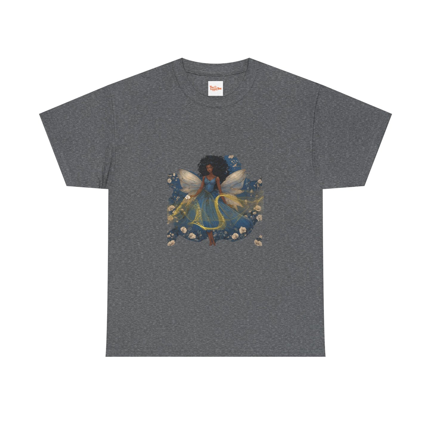 Black Fairy Blue Dress Tee