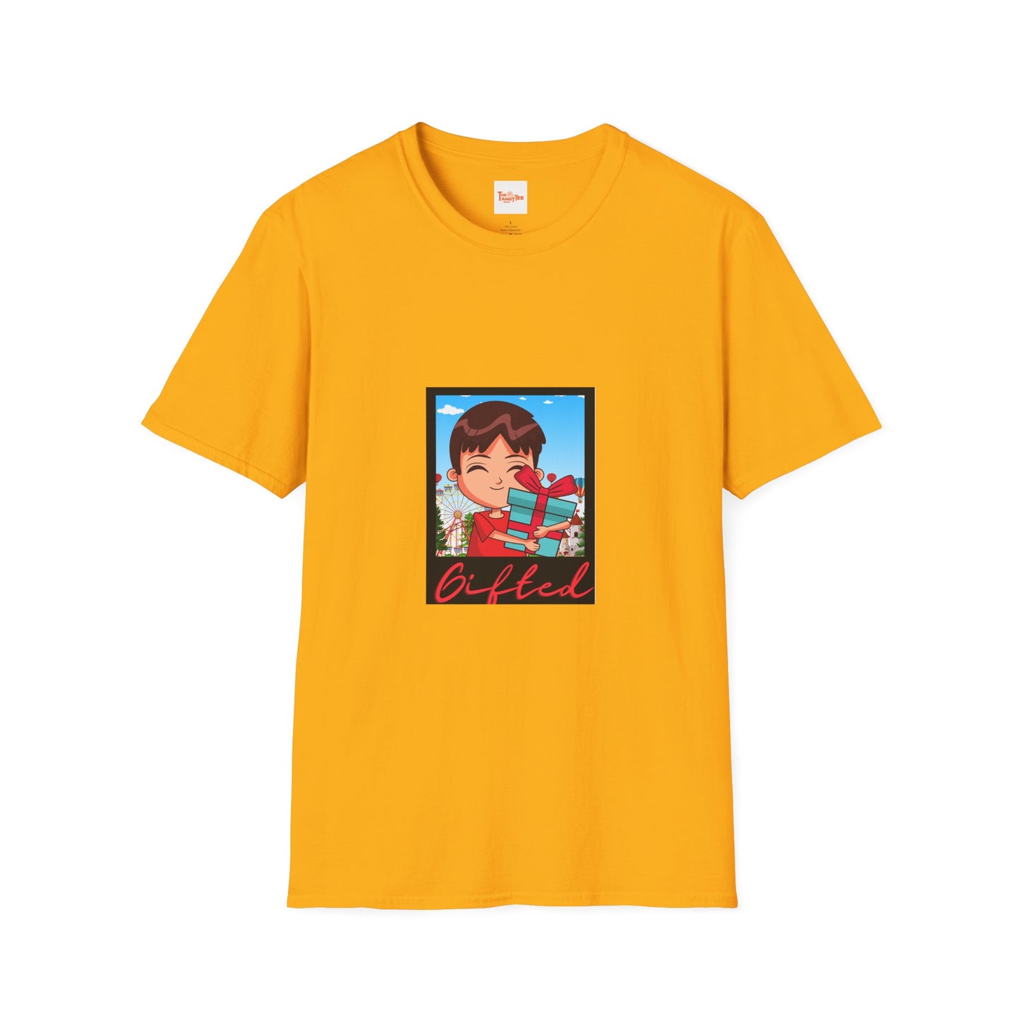 Unisex Softstyle T-Shirt - Gifted Little Boy Graphic