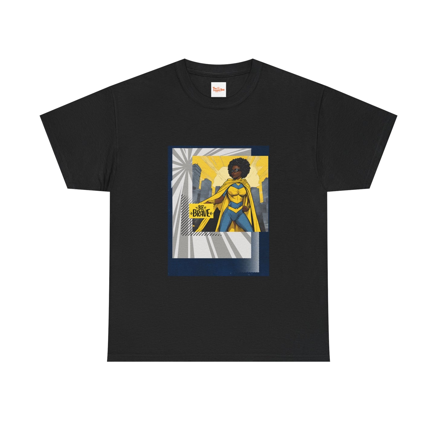 Brave Black Female Superhero Tee