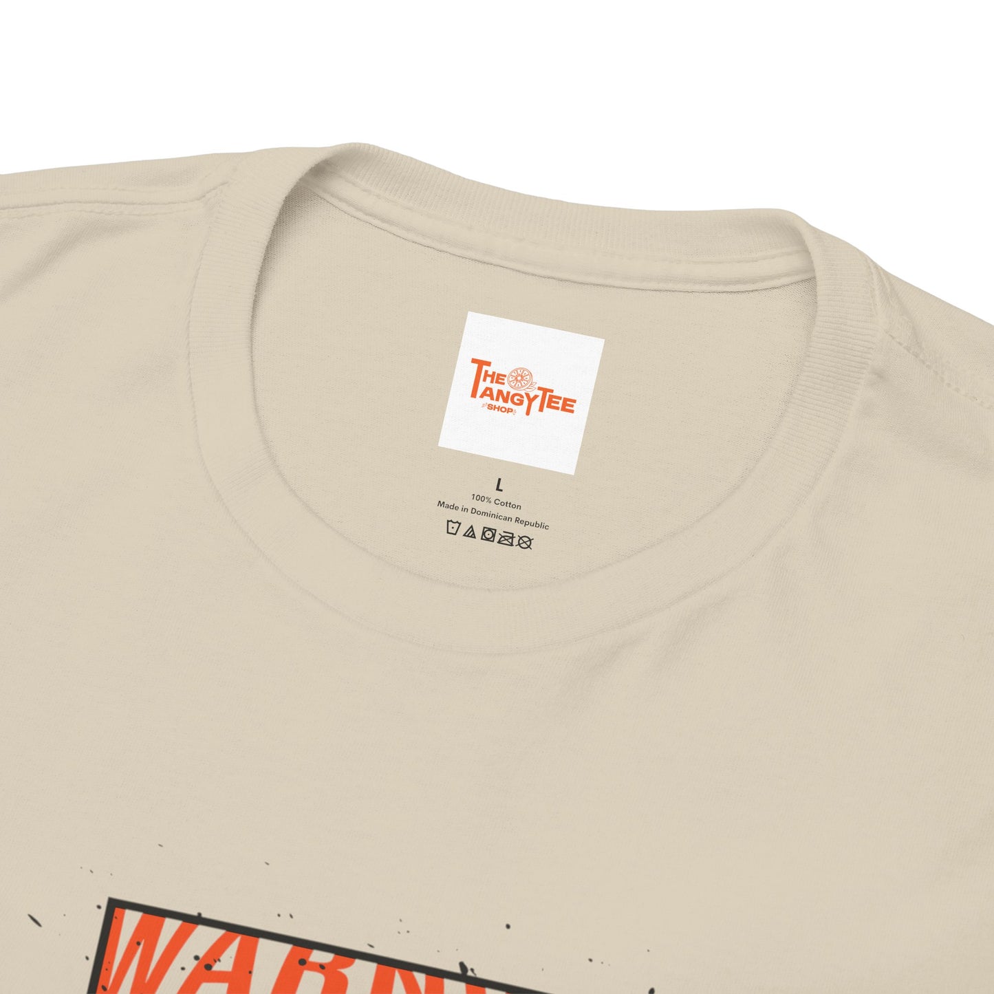 Warning Man Unisex Tee