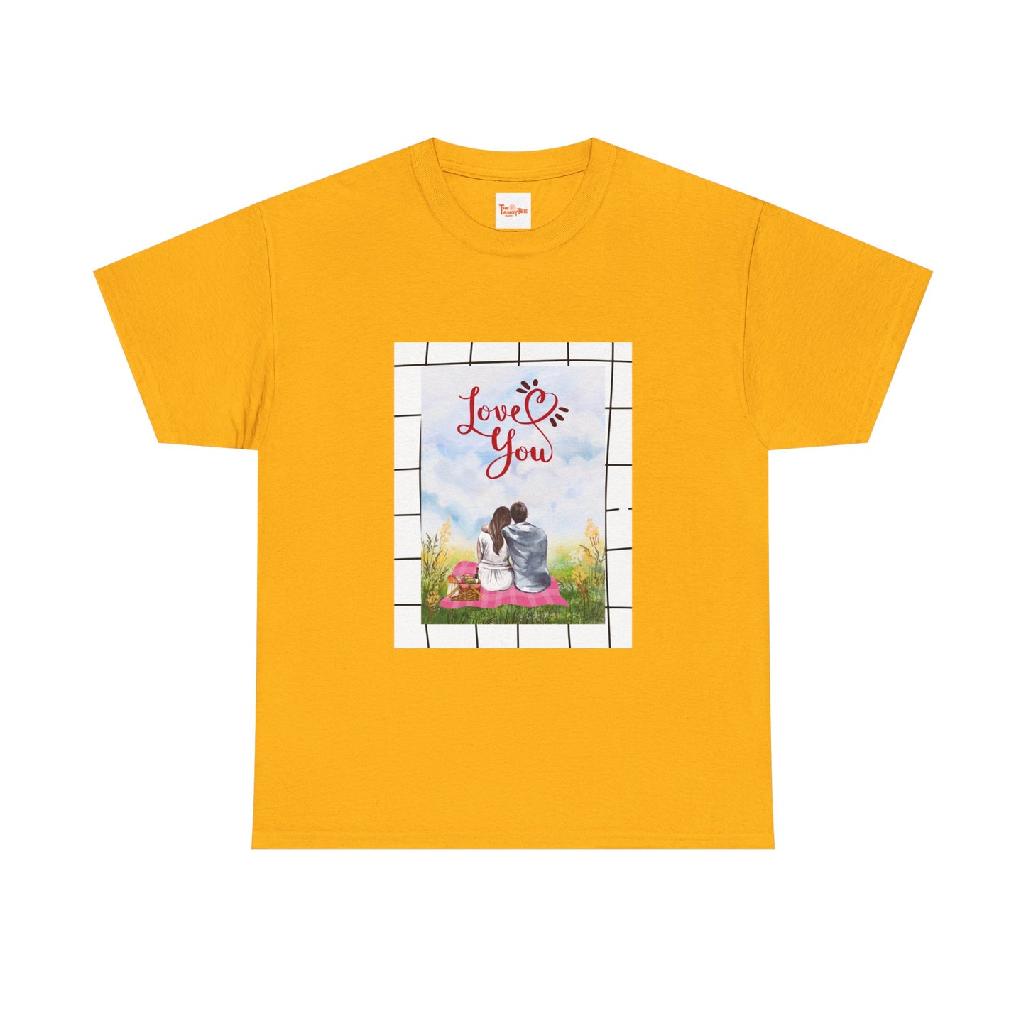 Love You Couple Picnic Tee