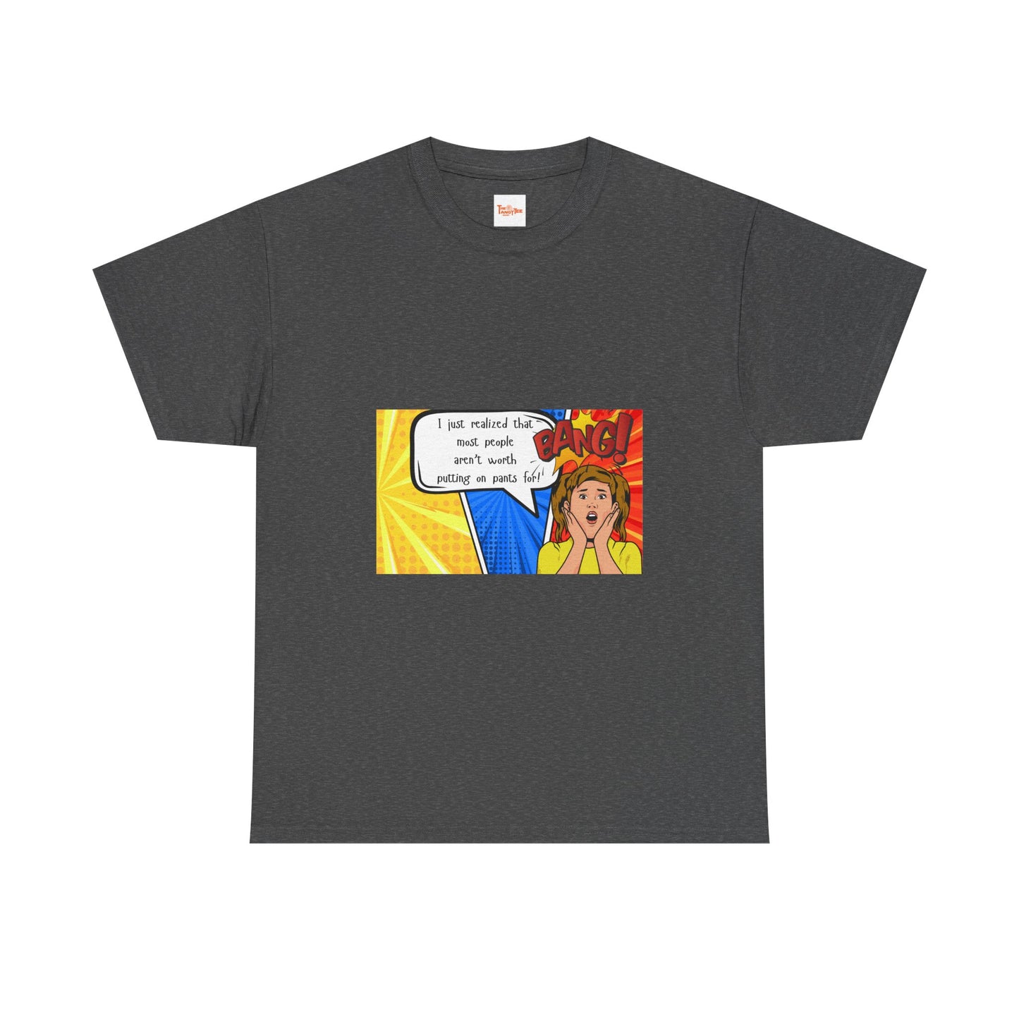 Shocked Girl Unisex Tee - I Just Realized Graphic
