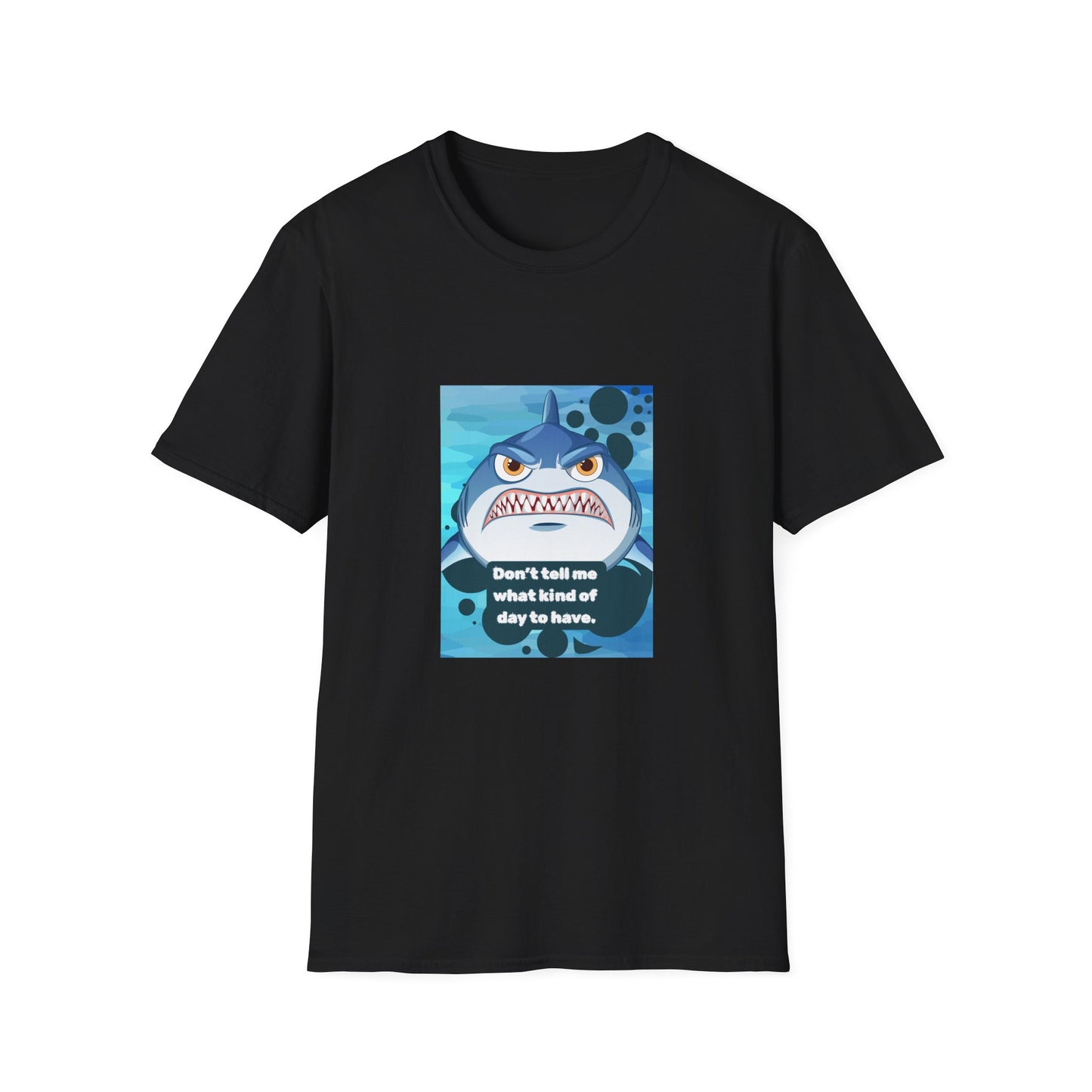 Attitude Shark Graphic Unisex T-Shirt