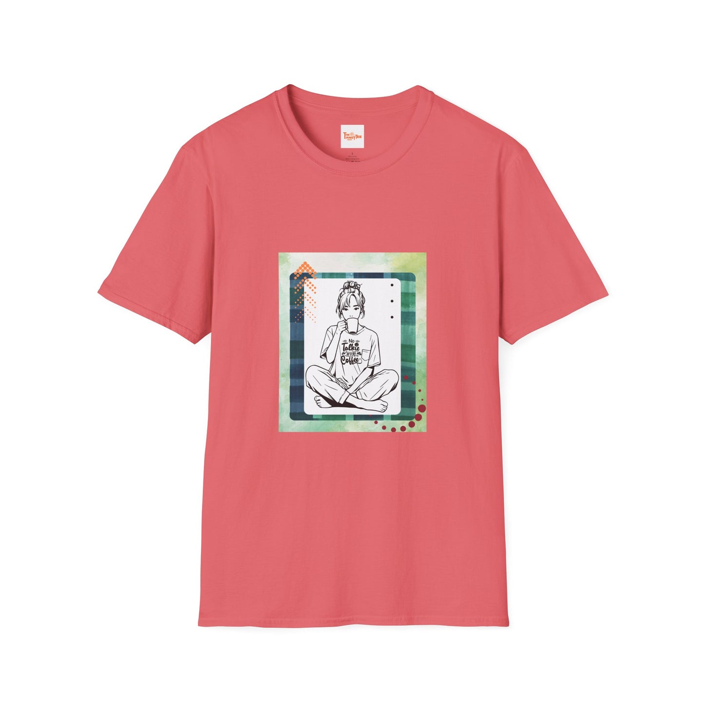 Coffee Lover T-Shirt - No Talkie Without Coffee