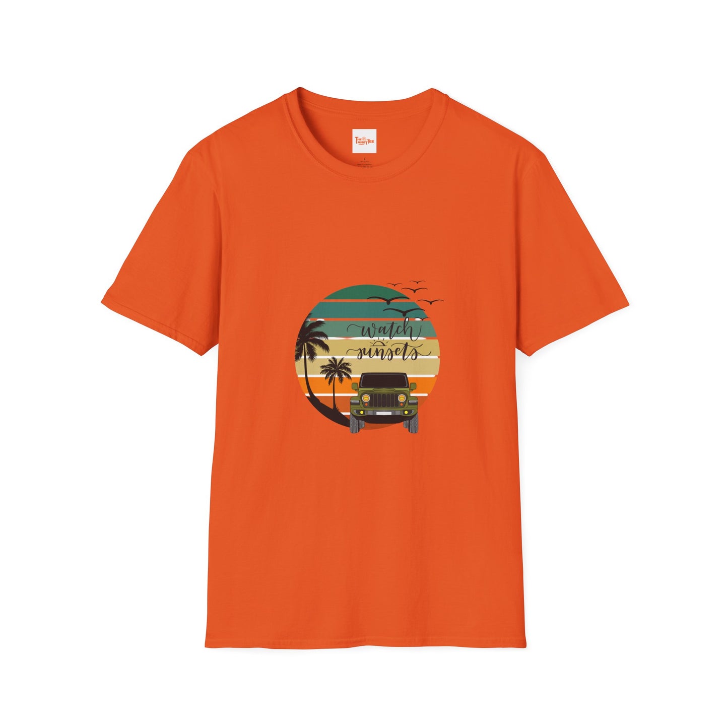 Watch Sunsets Jeep T-Shirt