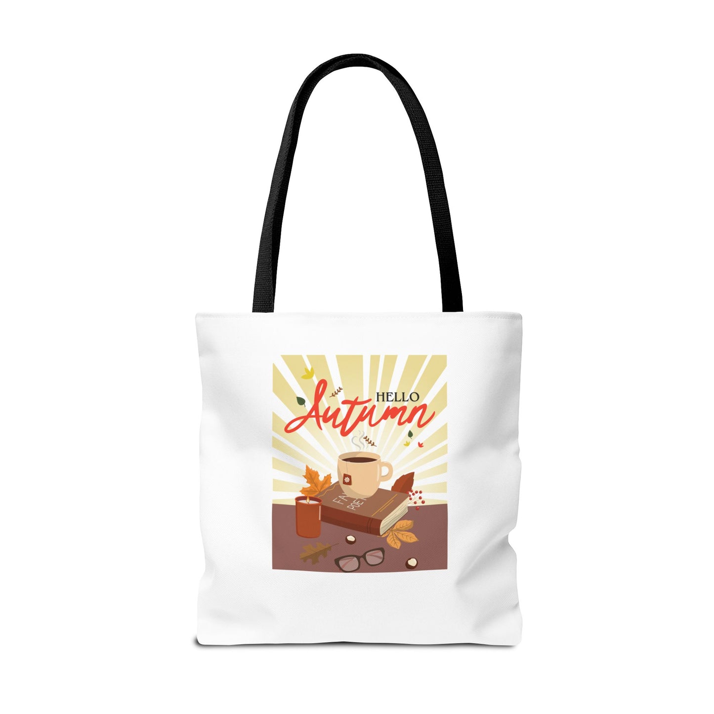 Autumn Book Tote Bag