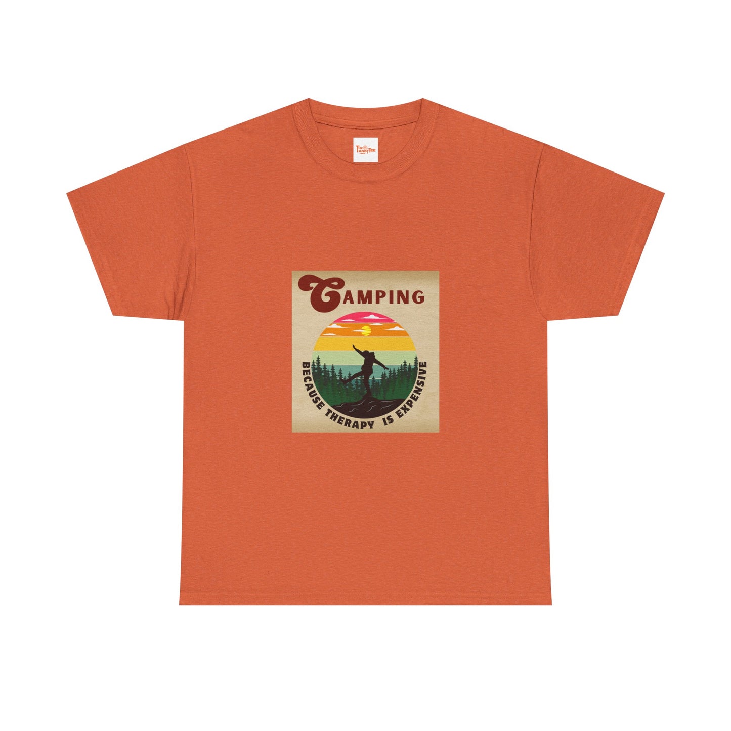 Camping Sunset Tee
