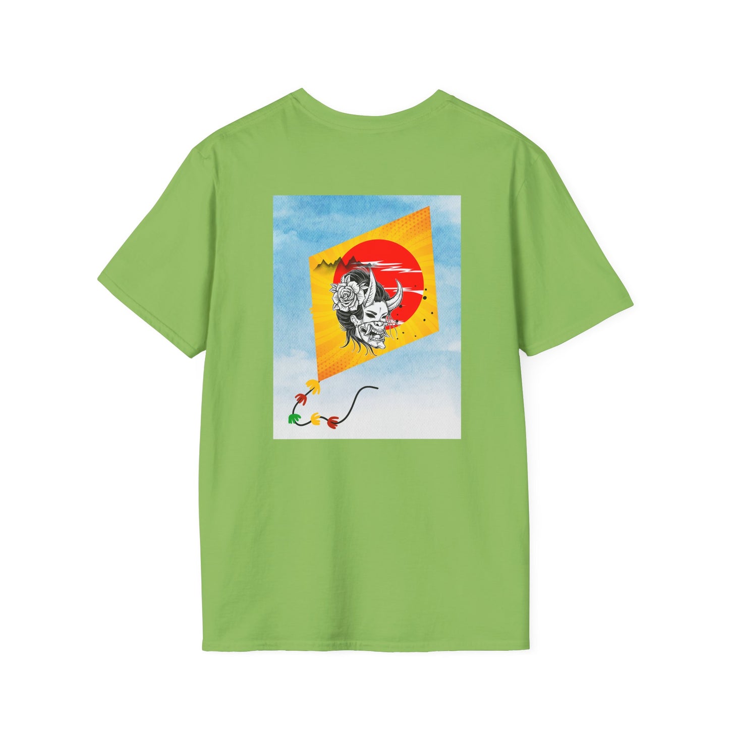 Asian Mask Kite T-Shirt