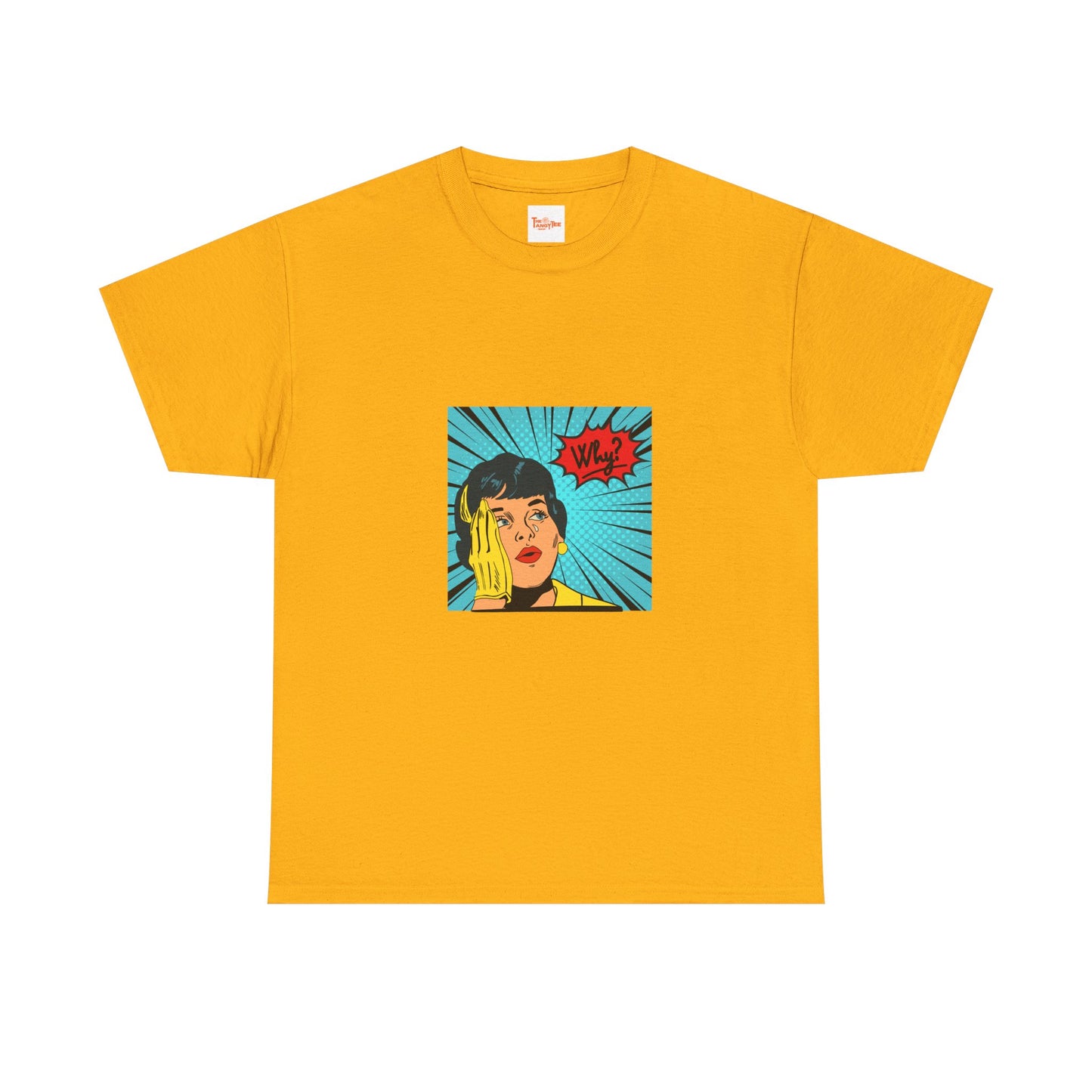 Comic Book Damsel Unisex Tee - Asking Why