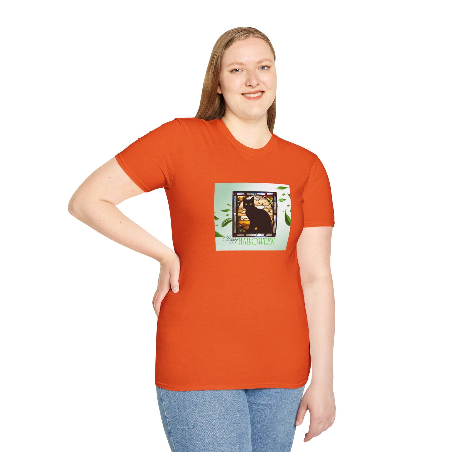 Halloween Black Cat T-Shirt
