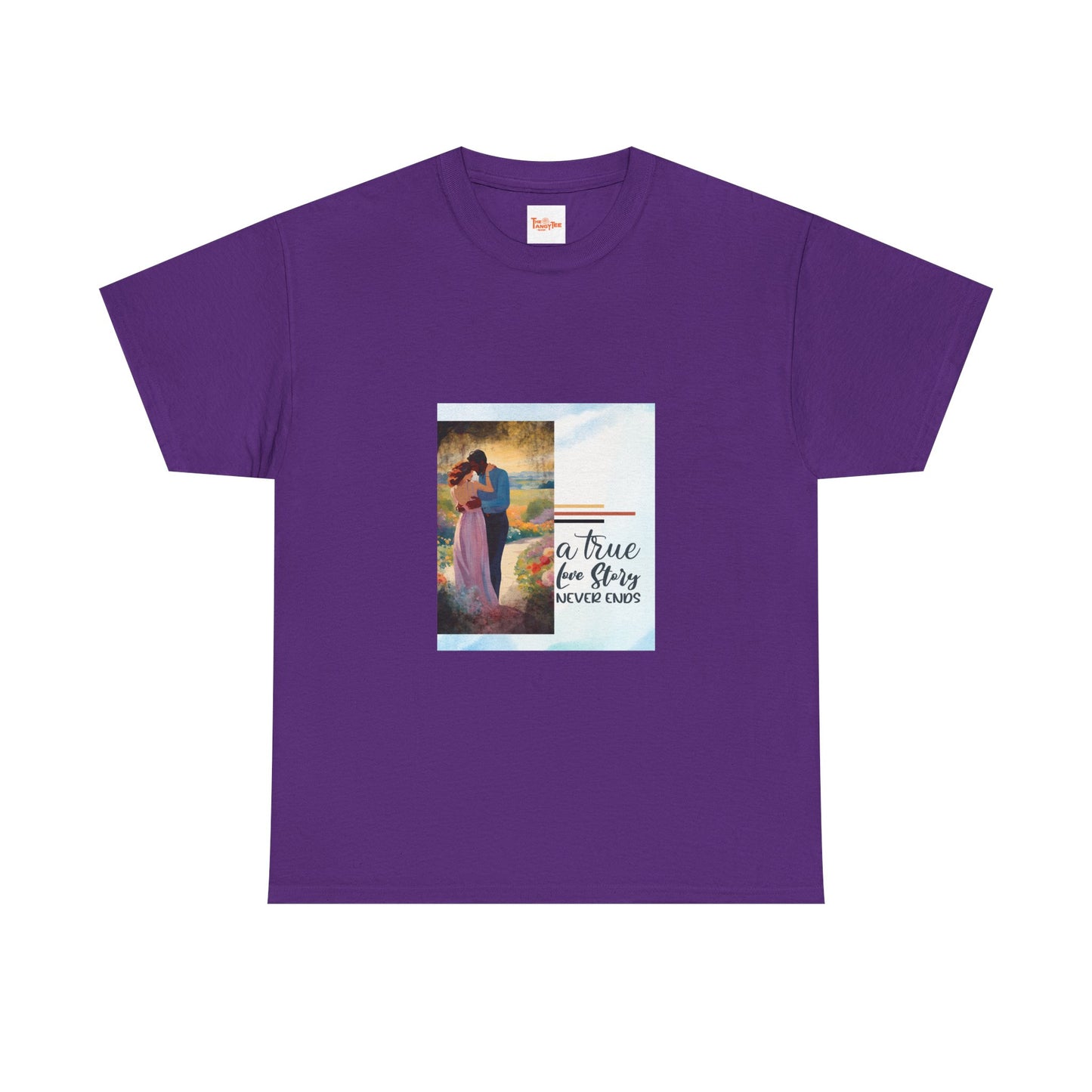 A True Love Story Never Ends Graphic Unisex Tee