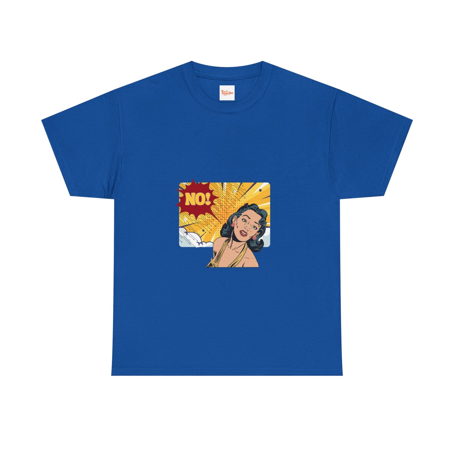 Comic Woman Saying No Tee