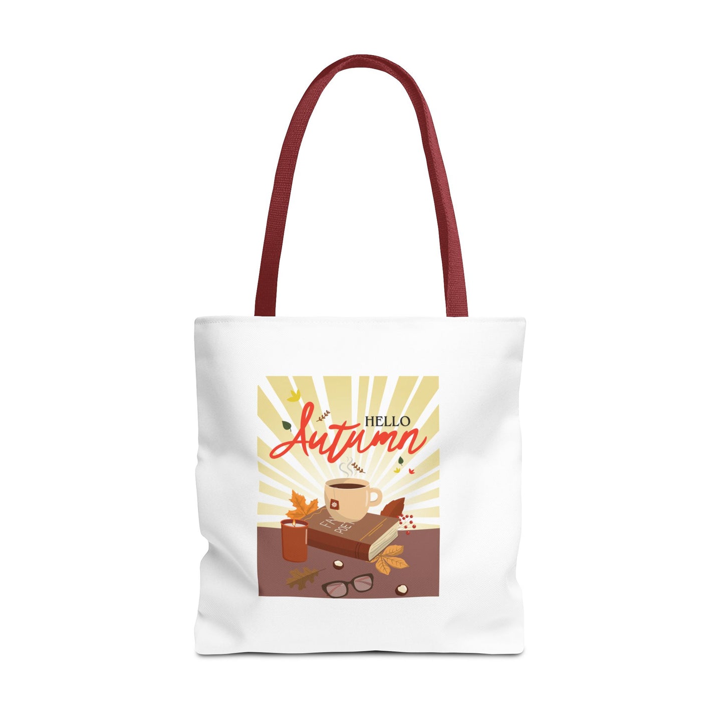 Autumn Book Tote Bag