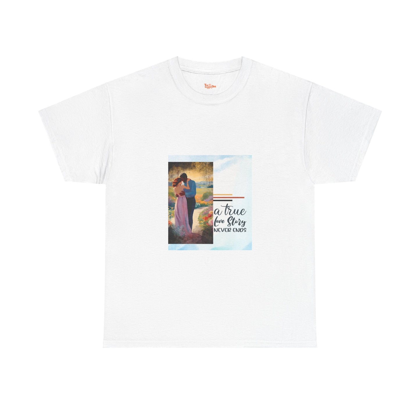 A True Love Story Never Ends Graphic Unisex Tee