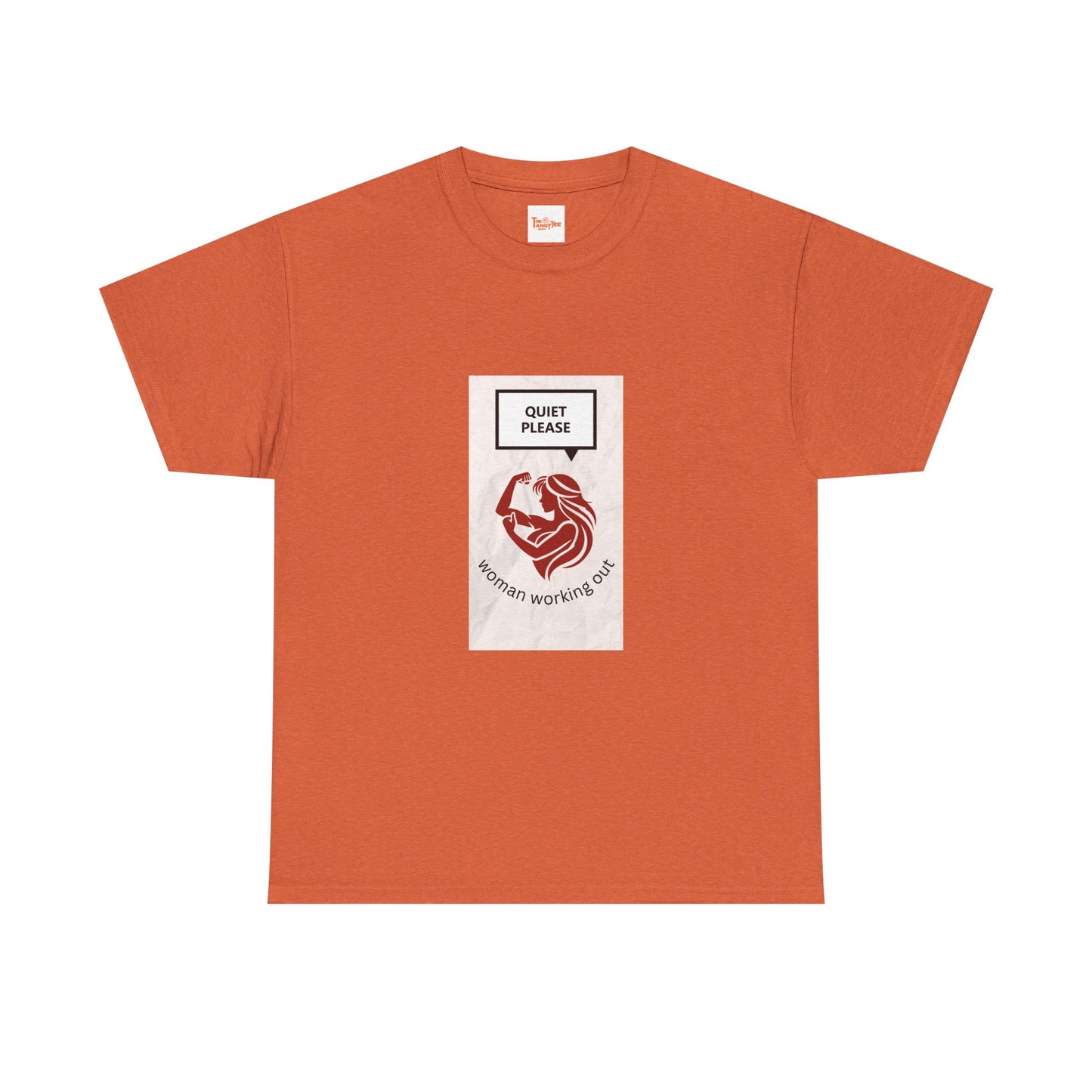 Woman Working Out Unisex Tee