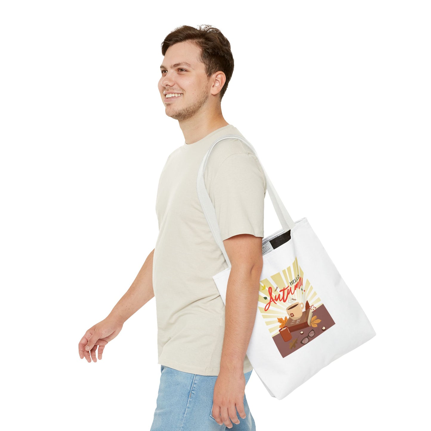 Autumn Book Tote Bag