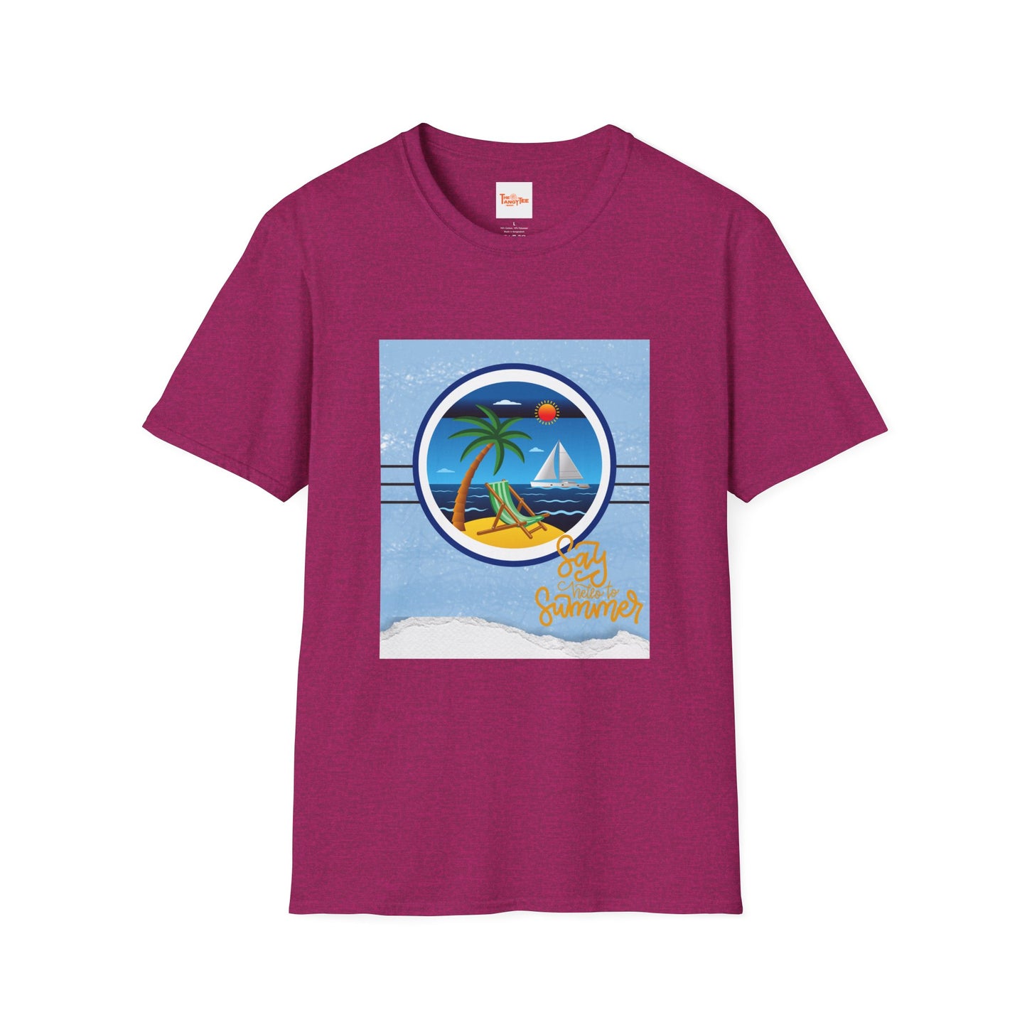 Summer Beach Scene T-Shirt