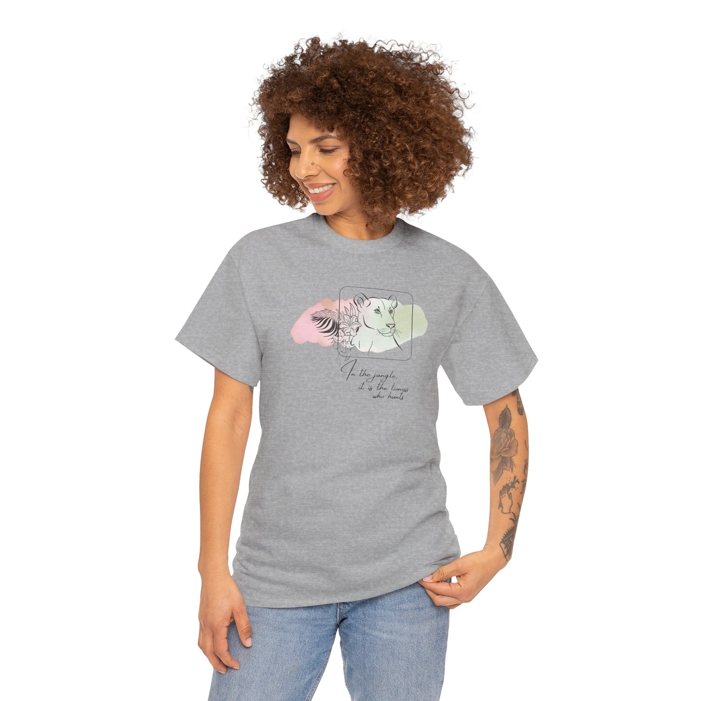 Lioness Hunt Unisex Tee