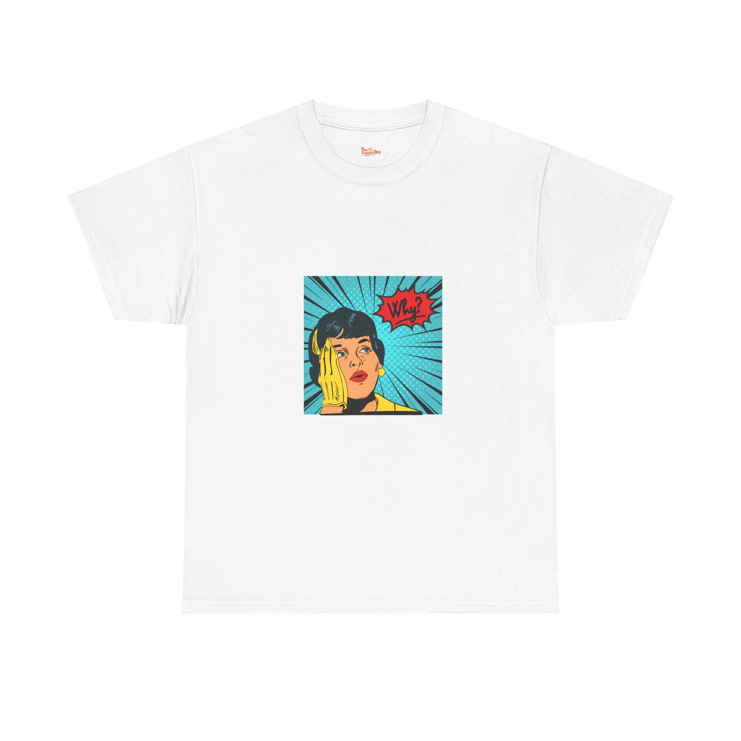 Comic Book Damsel Unisex Tee - Asking Why