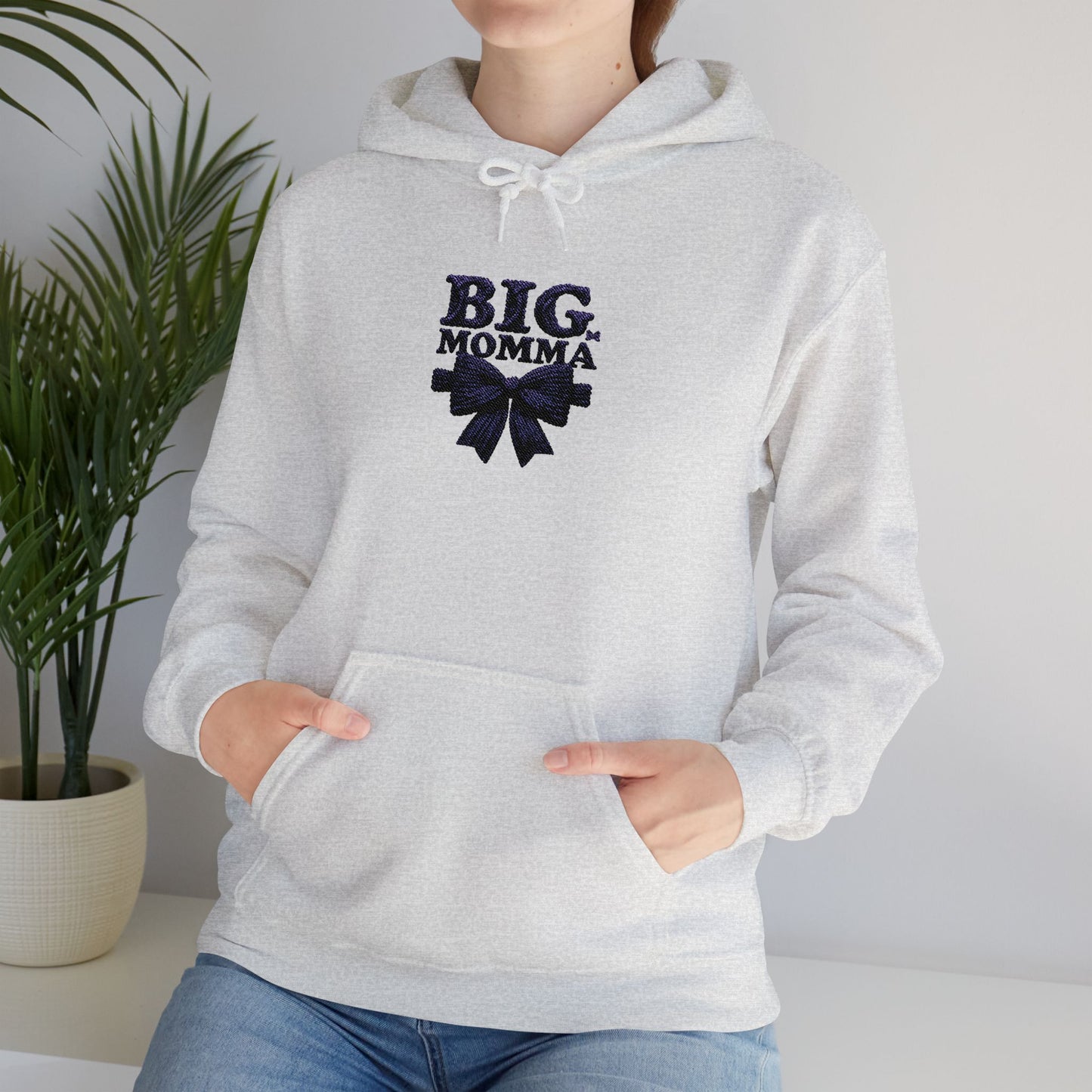 Big Momma Hoodie — Bow & Butterfly Graphic Sweatshirt