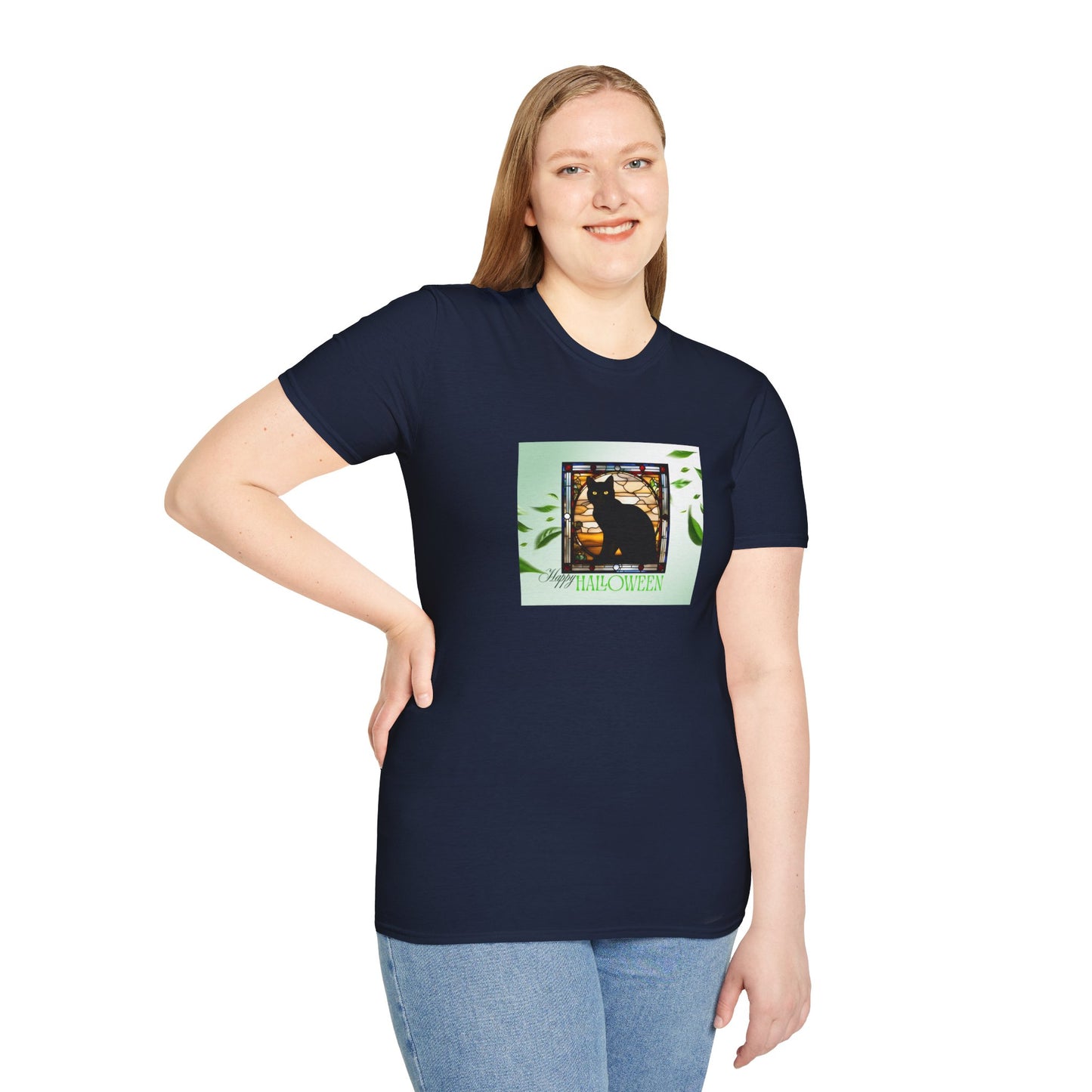 Halloween Black Cat T-Shirt