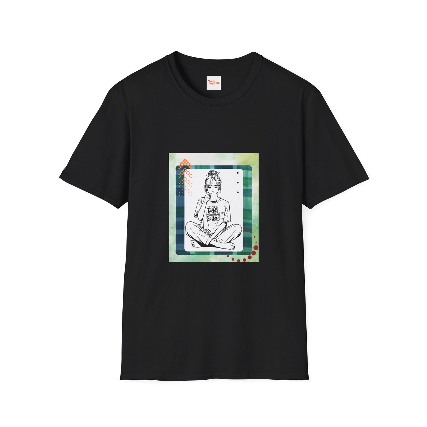 Coffee Lover T-Shirt - No Talkie Without Coffee