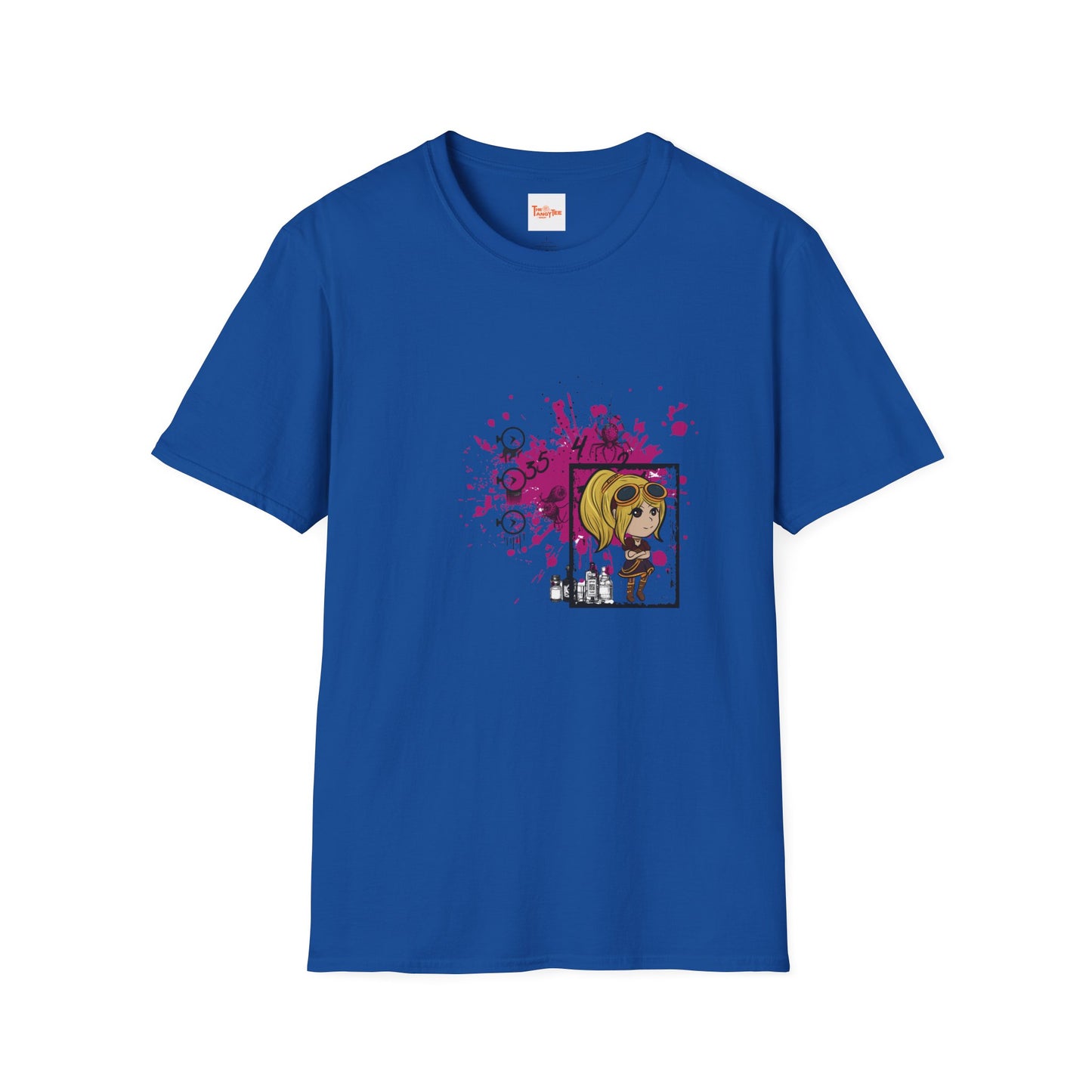 Steampunk Girl Softstyle T-Shirt