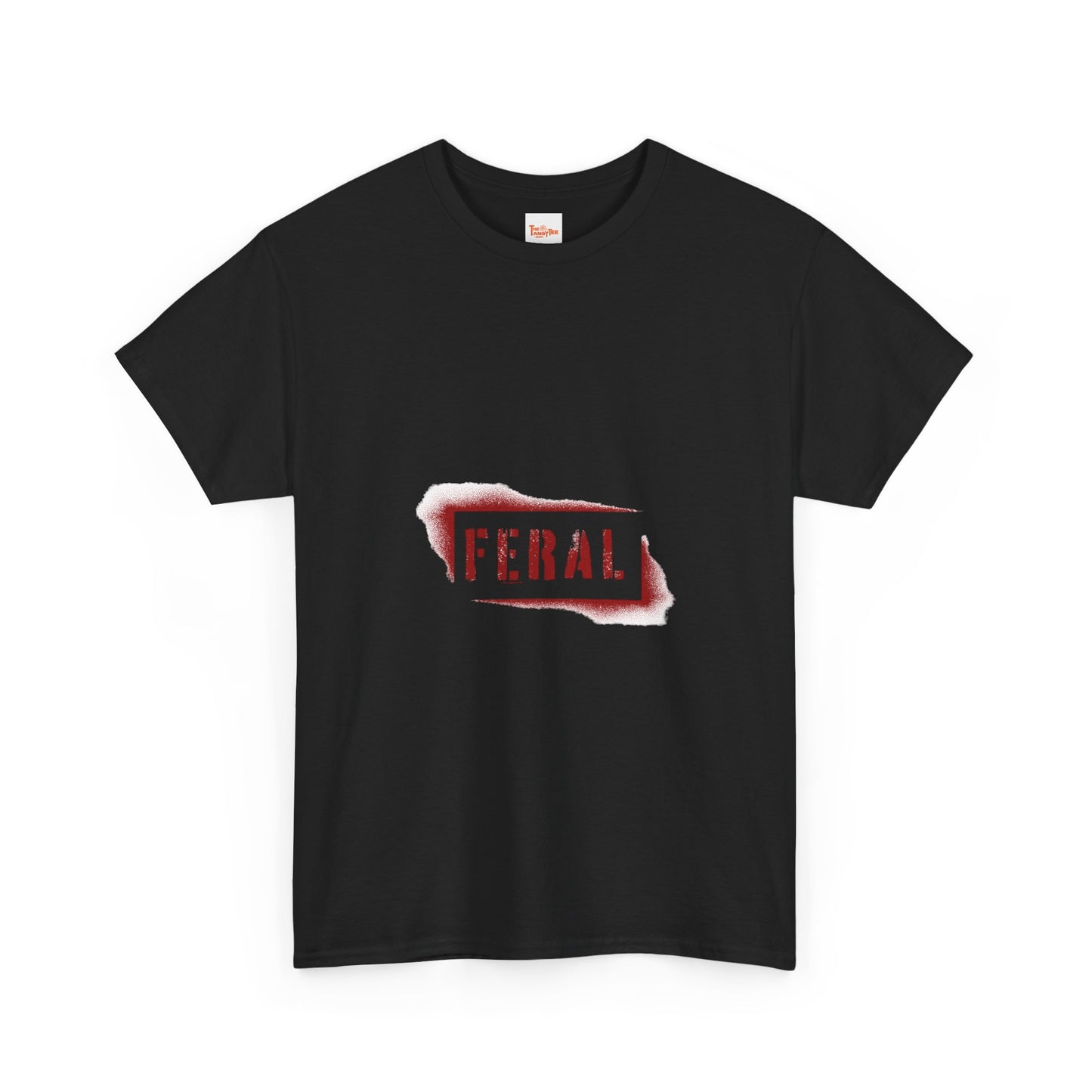 Graffiti Tee - Feral in Spray Paint Design